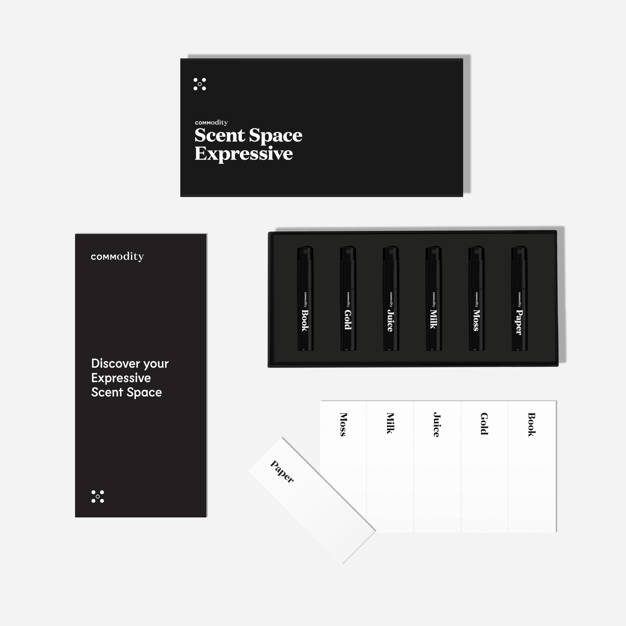 Commodity Expressive Scent Space Kit (6 x 2ml)