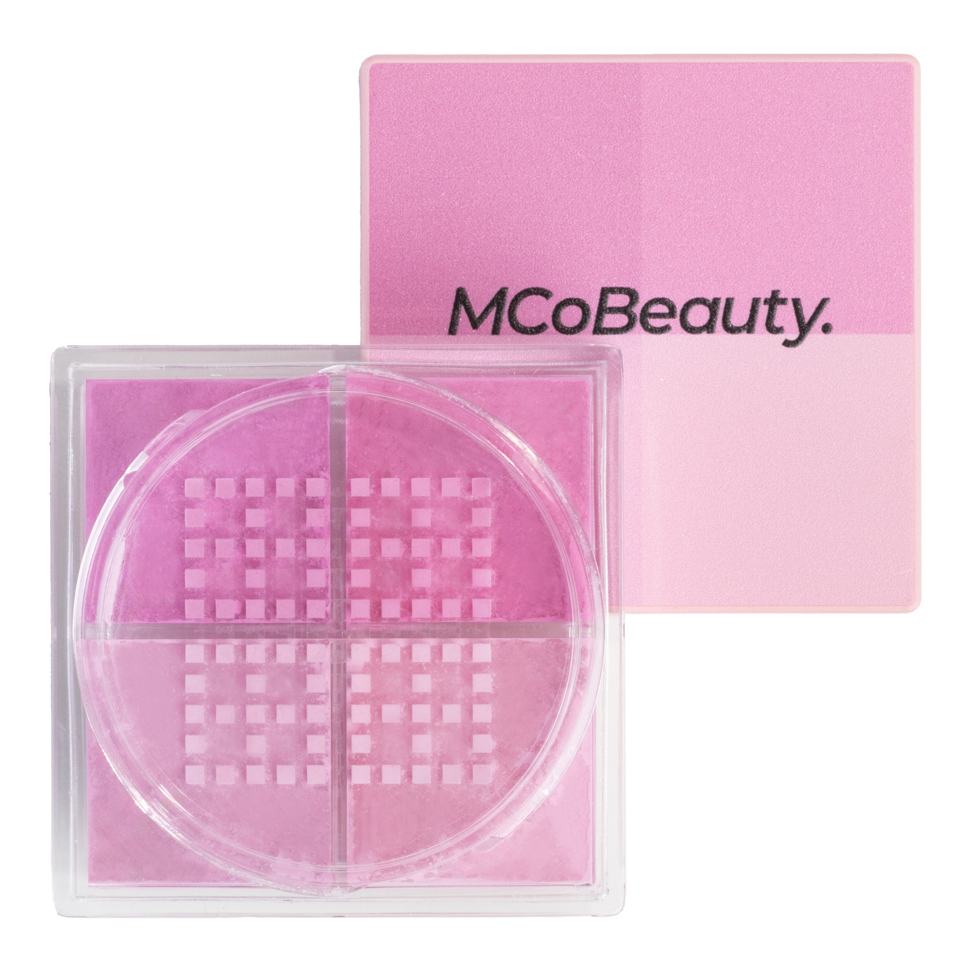 MCo Beauty Blush Quad Loose Powder Pink