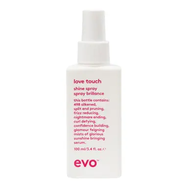 evo love touch shine spray