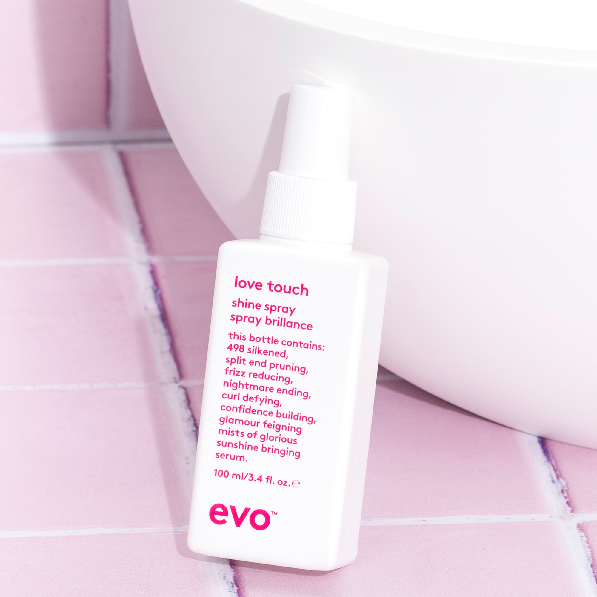 evo love touch shine spray