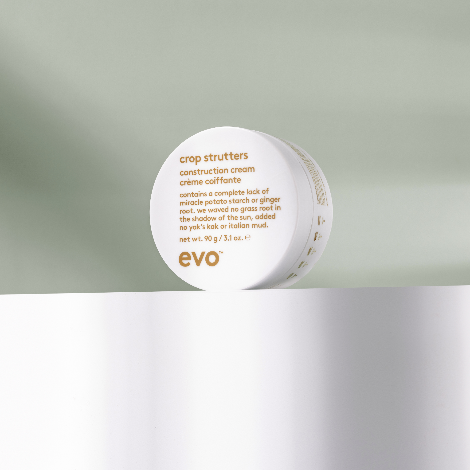 evo crop strutters construct cream