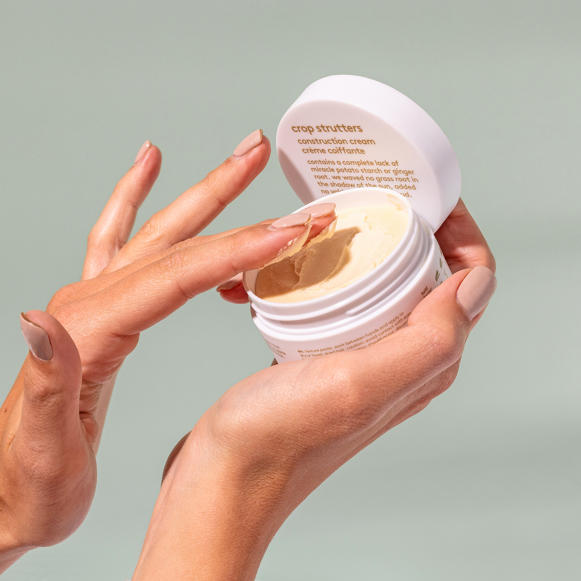 evo crop strutters construct cream