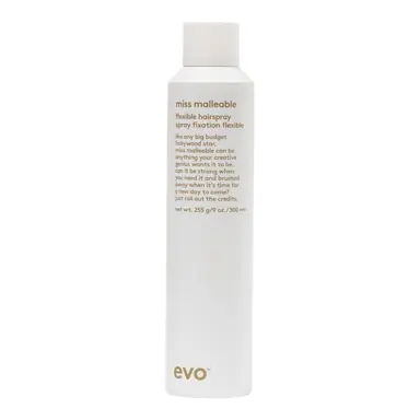 evo miss malleable flexible hairspray