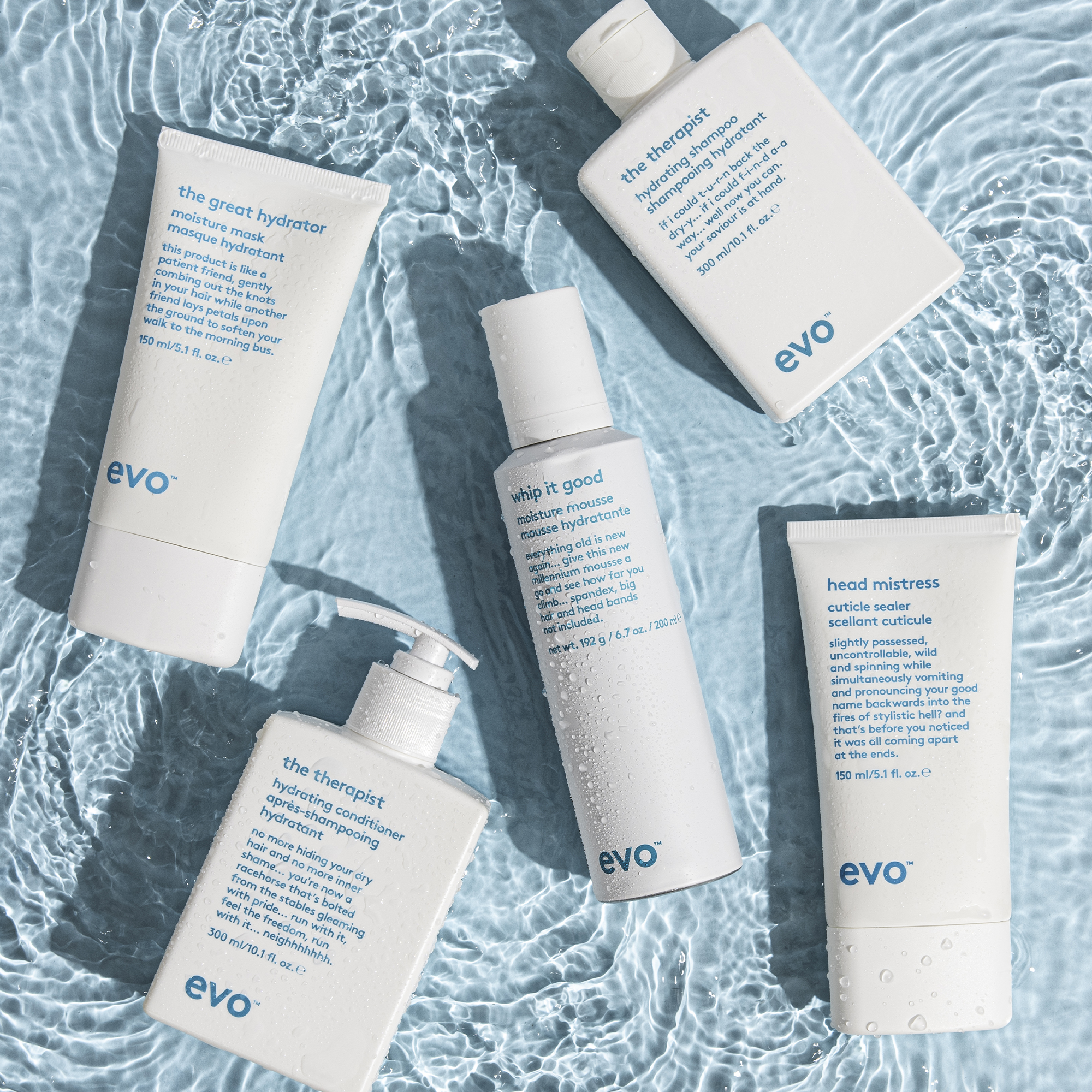 evo the therapist hydrating shampoo