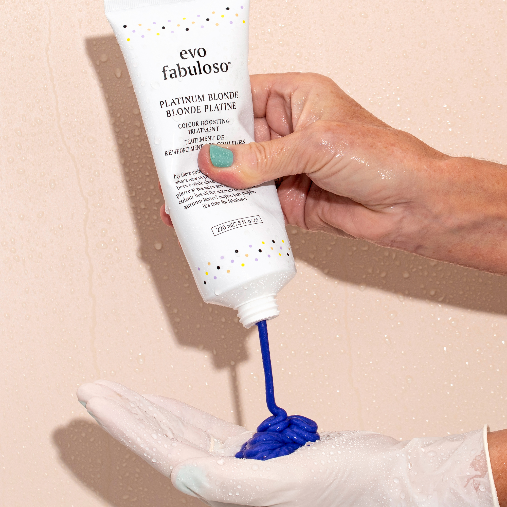 evo Fabuloso Platinum Blonde Toning Conditioner 220ml