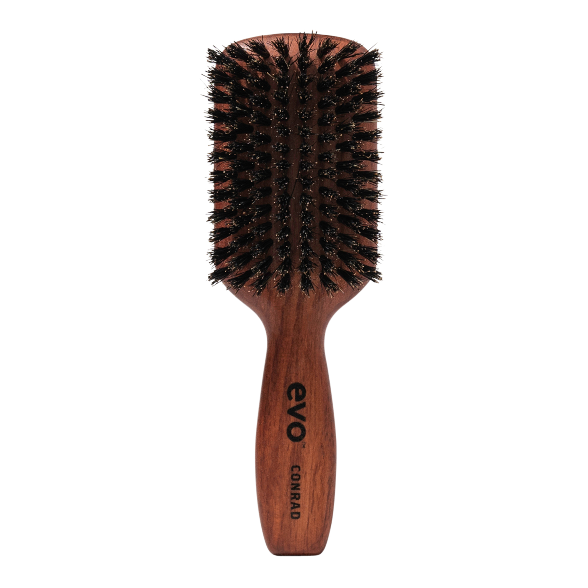 evo Conrad Boar Bristle Paddle Brush