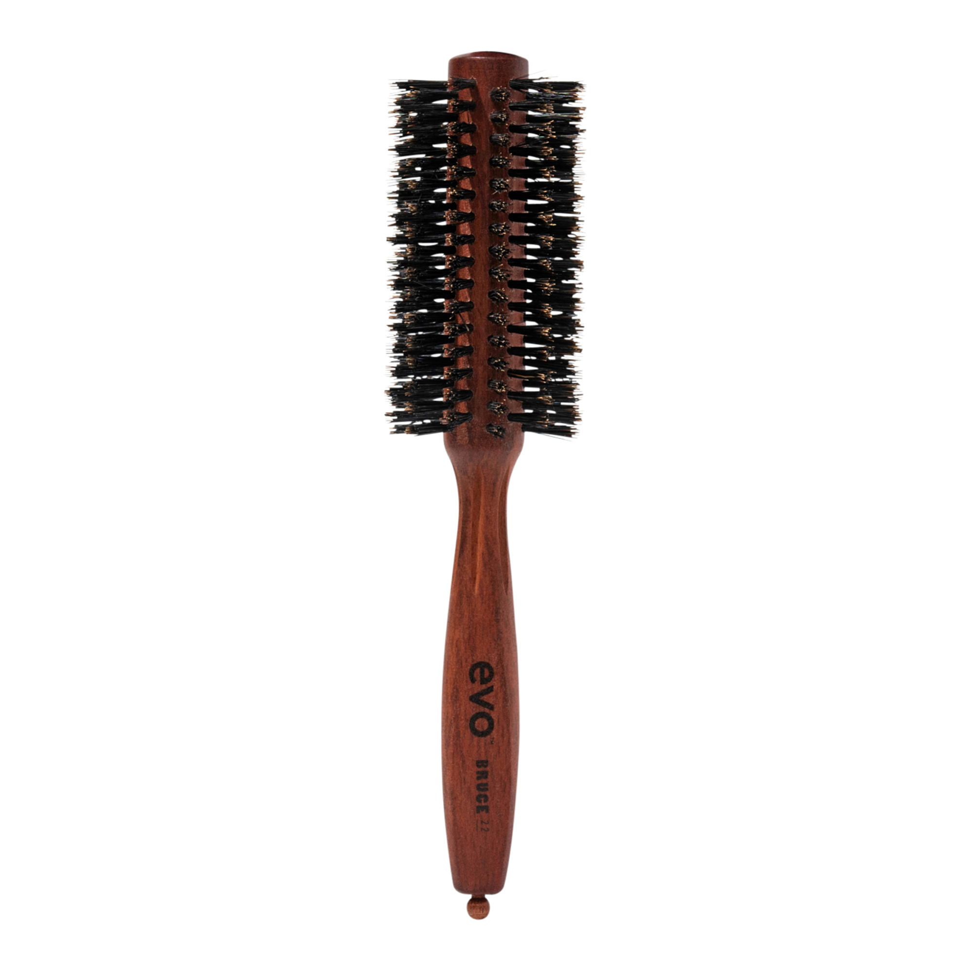 evo Bruce 22 Natural Boar Bristle Radial Brush