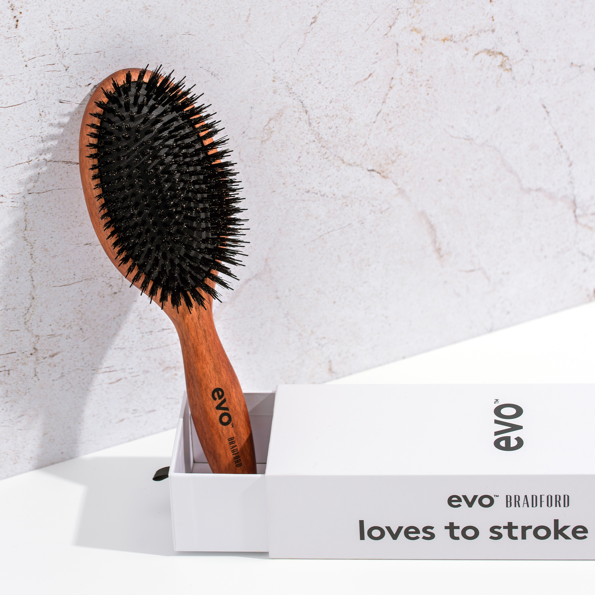 evo bradford pin/bristle dressing brush