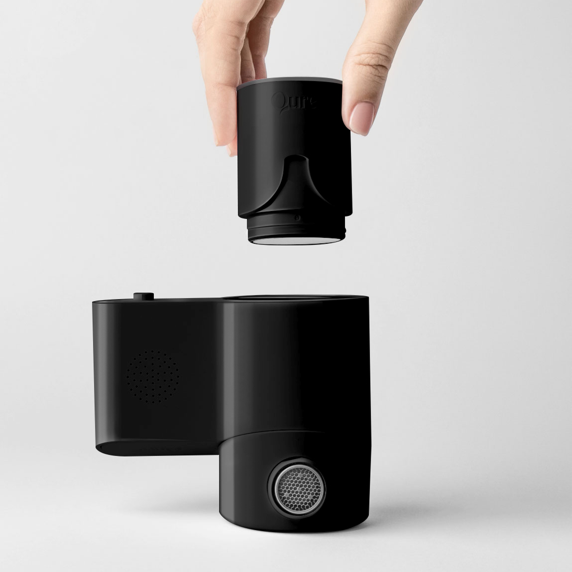 Qure Skincare Faucet Filter Black Refill