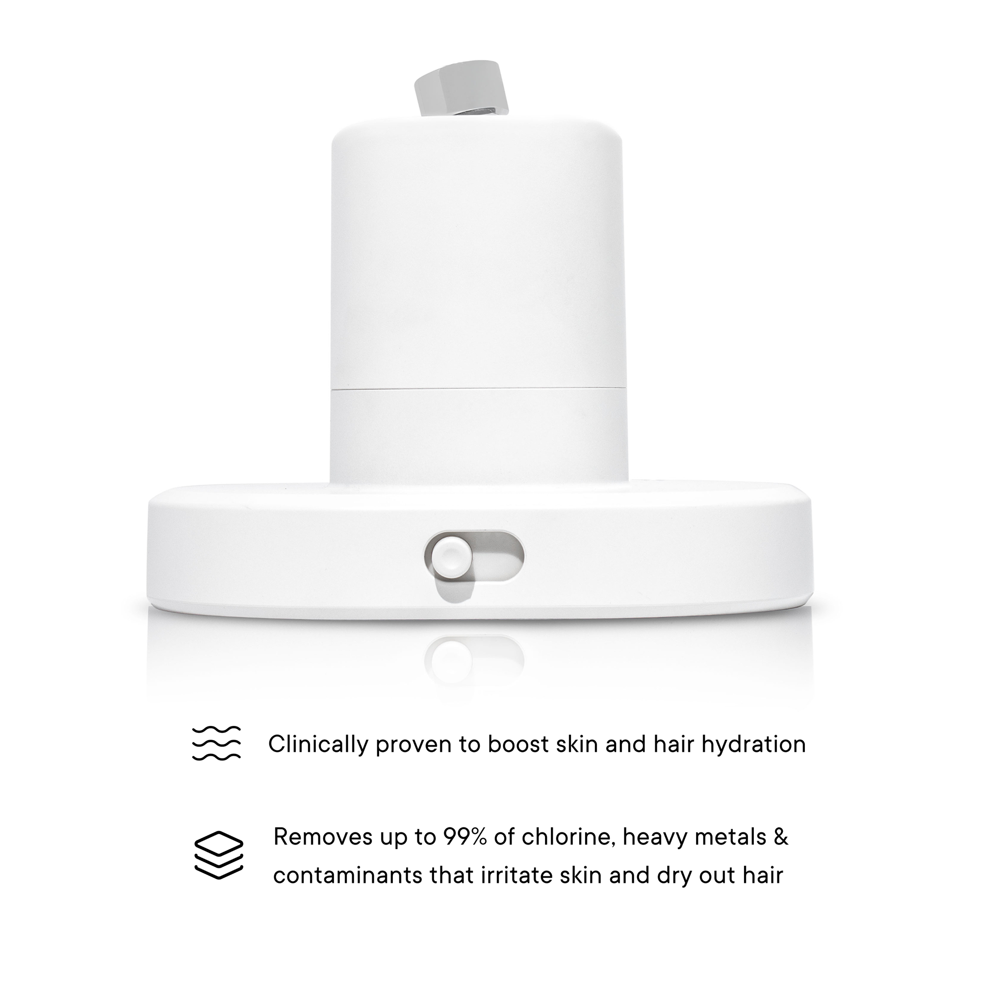Qure Skincare Shower Filter White