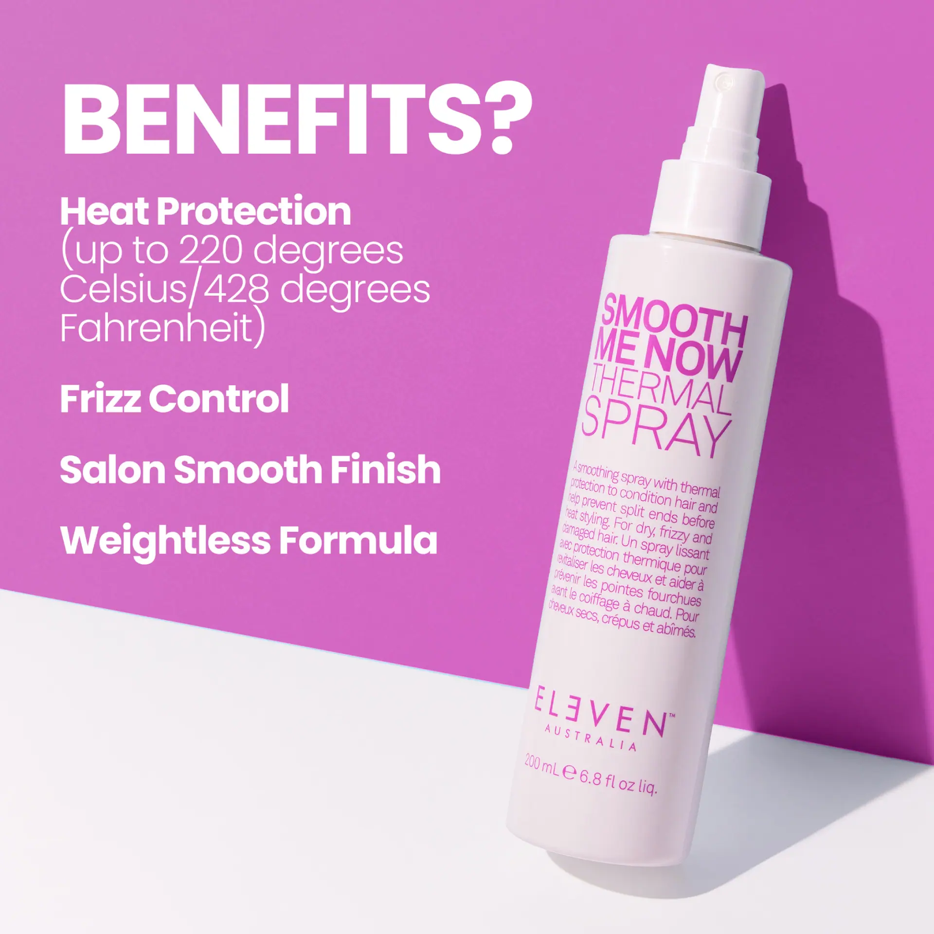 ELEVEN Australia Smooth Me Now Thermal Spray 200ml