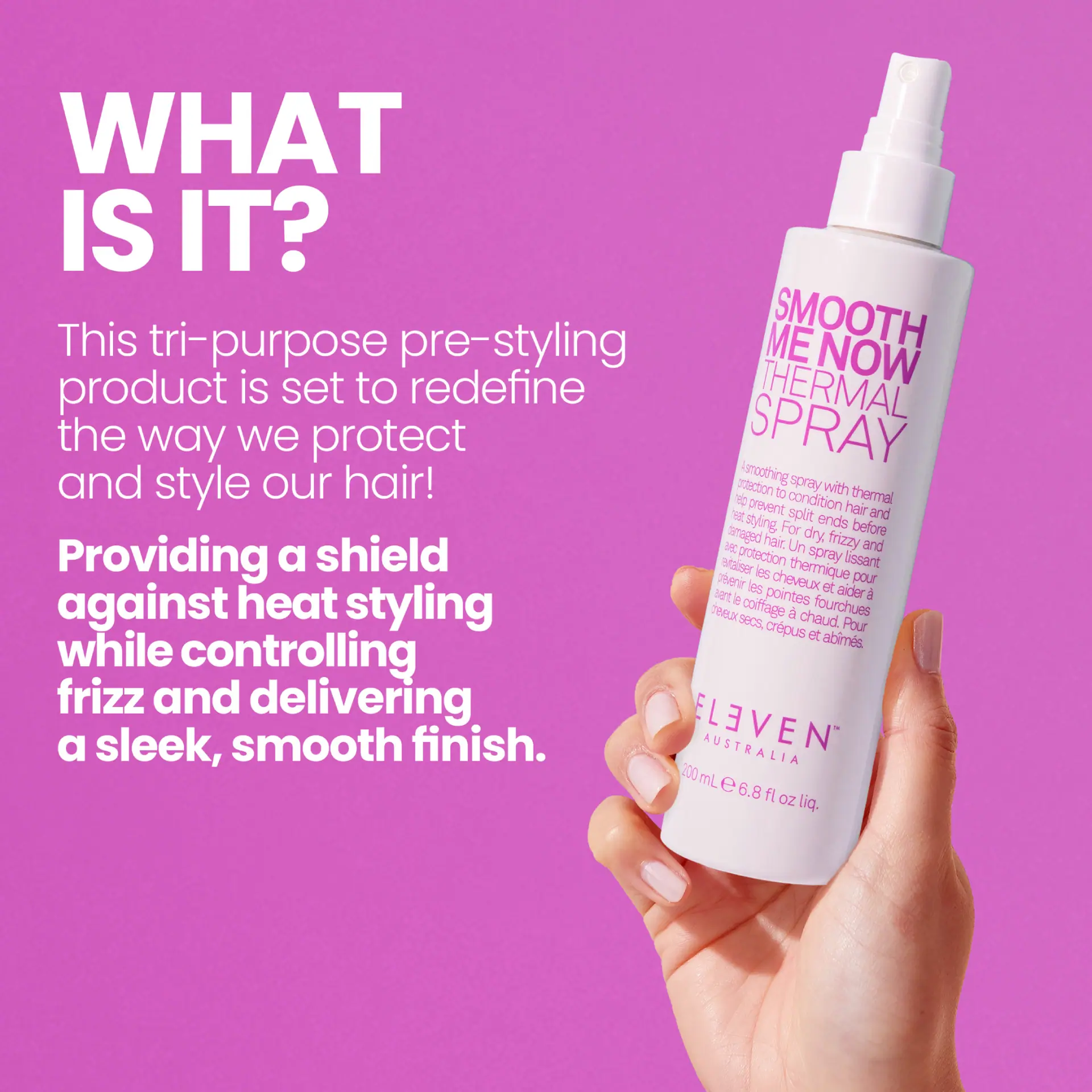 ELEVEN Australia Smooth Me Now Thermal Spray 200ml