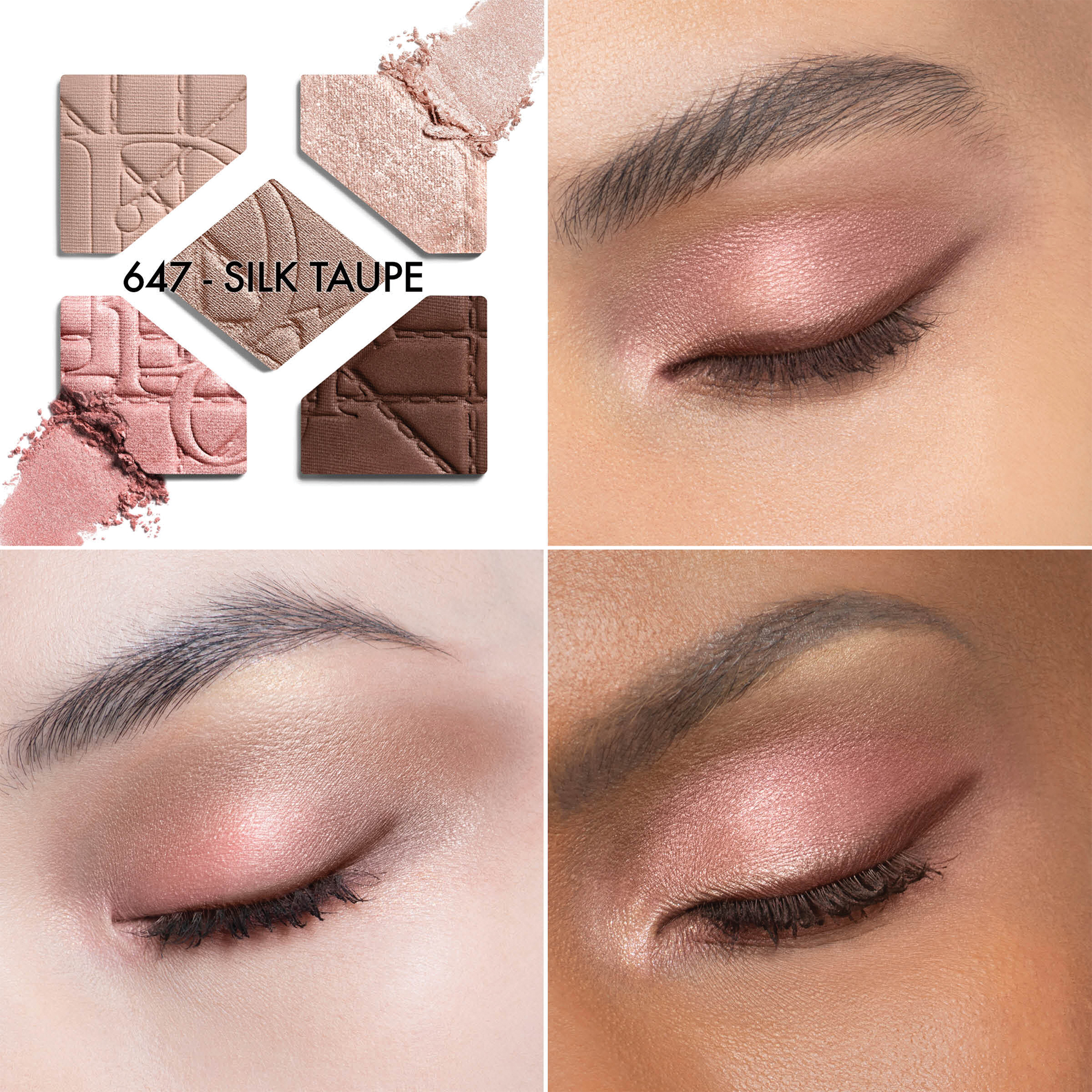 Dior　コスメまとめ売り DIOR Diorshow 5 Couleurs 647 Silk Taupe Limited Edition