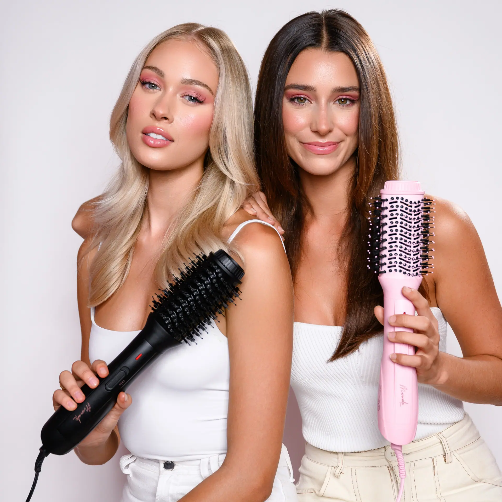 Mermade Hair Blow Dry Brush in Black