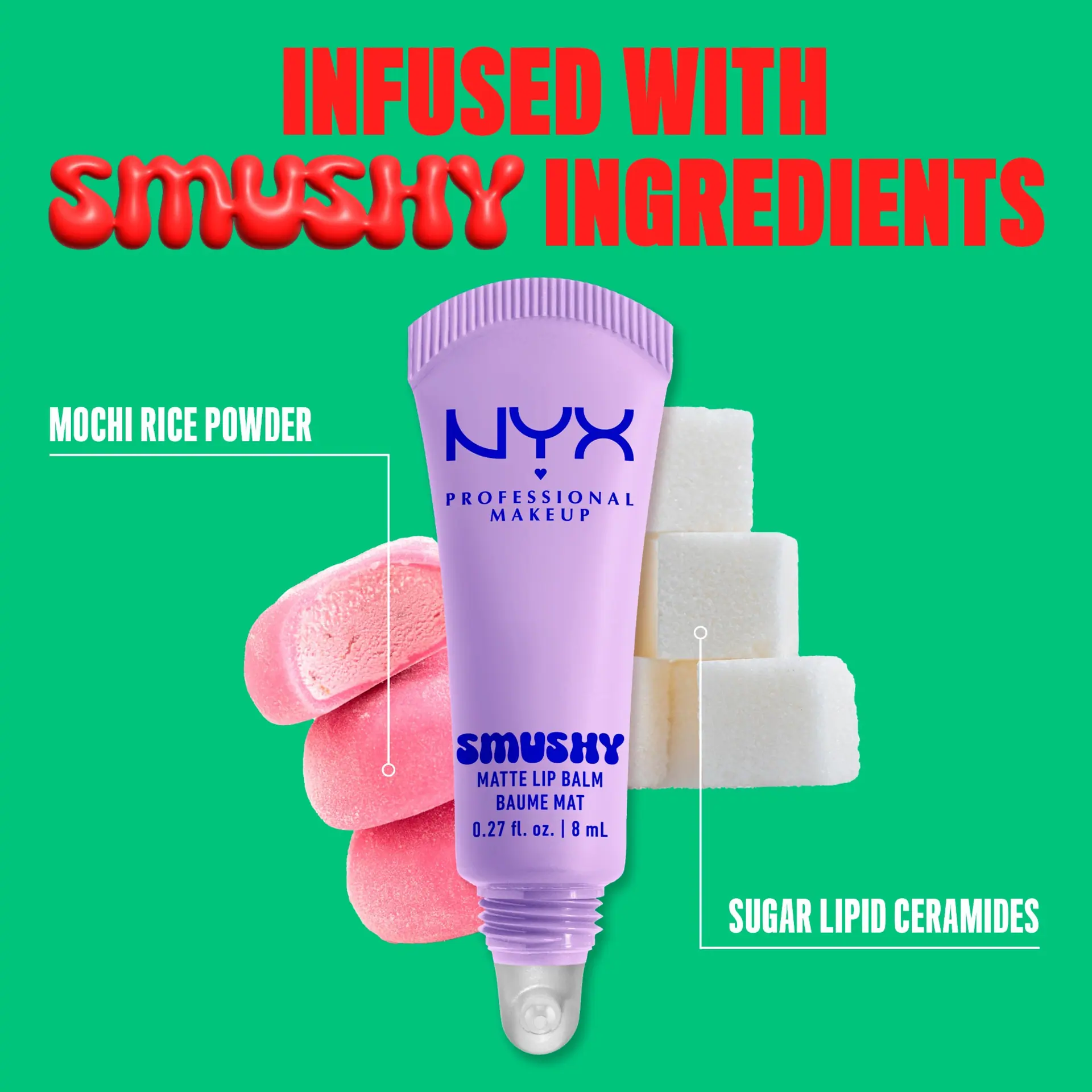 NYX Professional Makeup Smushy Matte Lip Balm