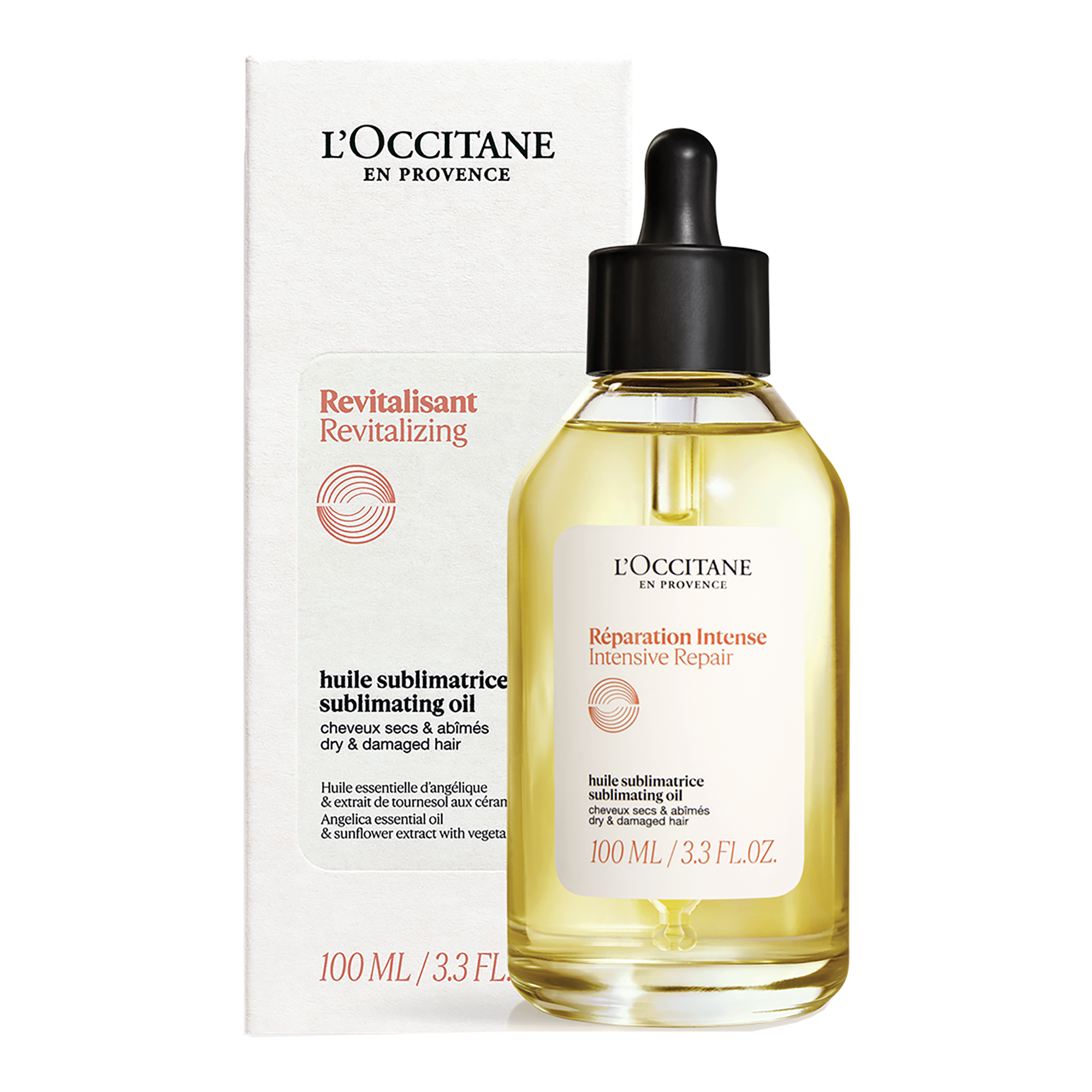 L'Occitane Intensive Repair Sublimating Hair Oil 100ml