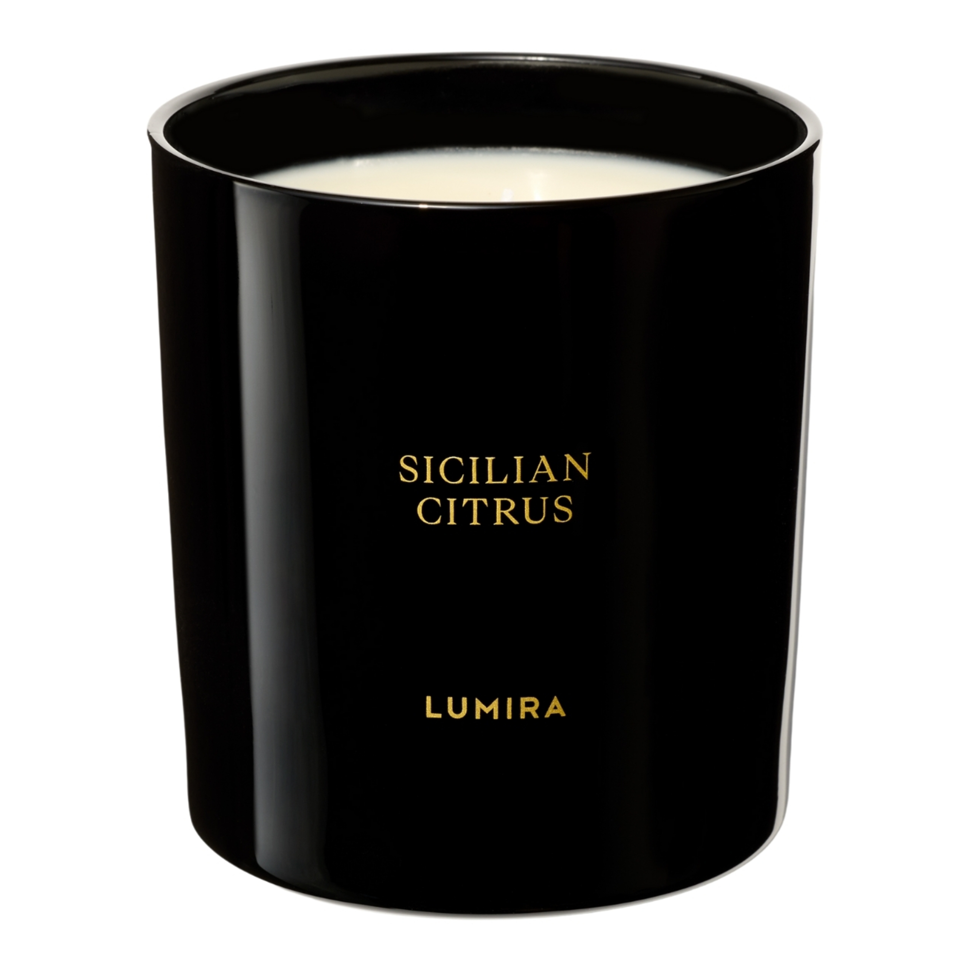 Lumira Glass Candle -  Sicilian Citrus Large
