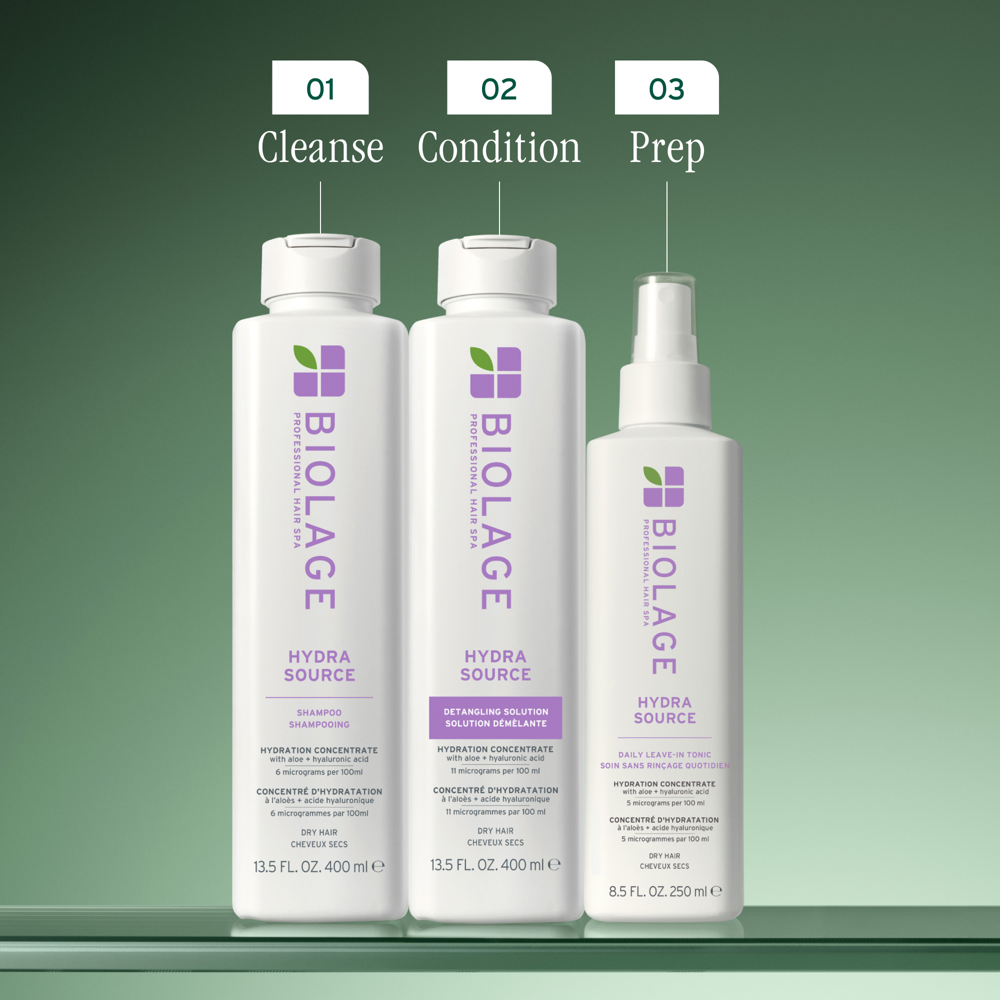 Biolage Hydra Source Detangling Solution 400ml