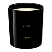 Lumira Glass Candle -  No352 Leather & Cedar Large