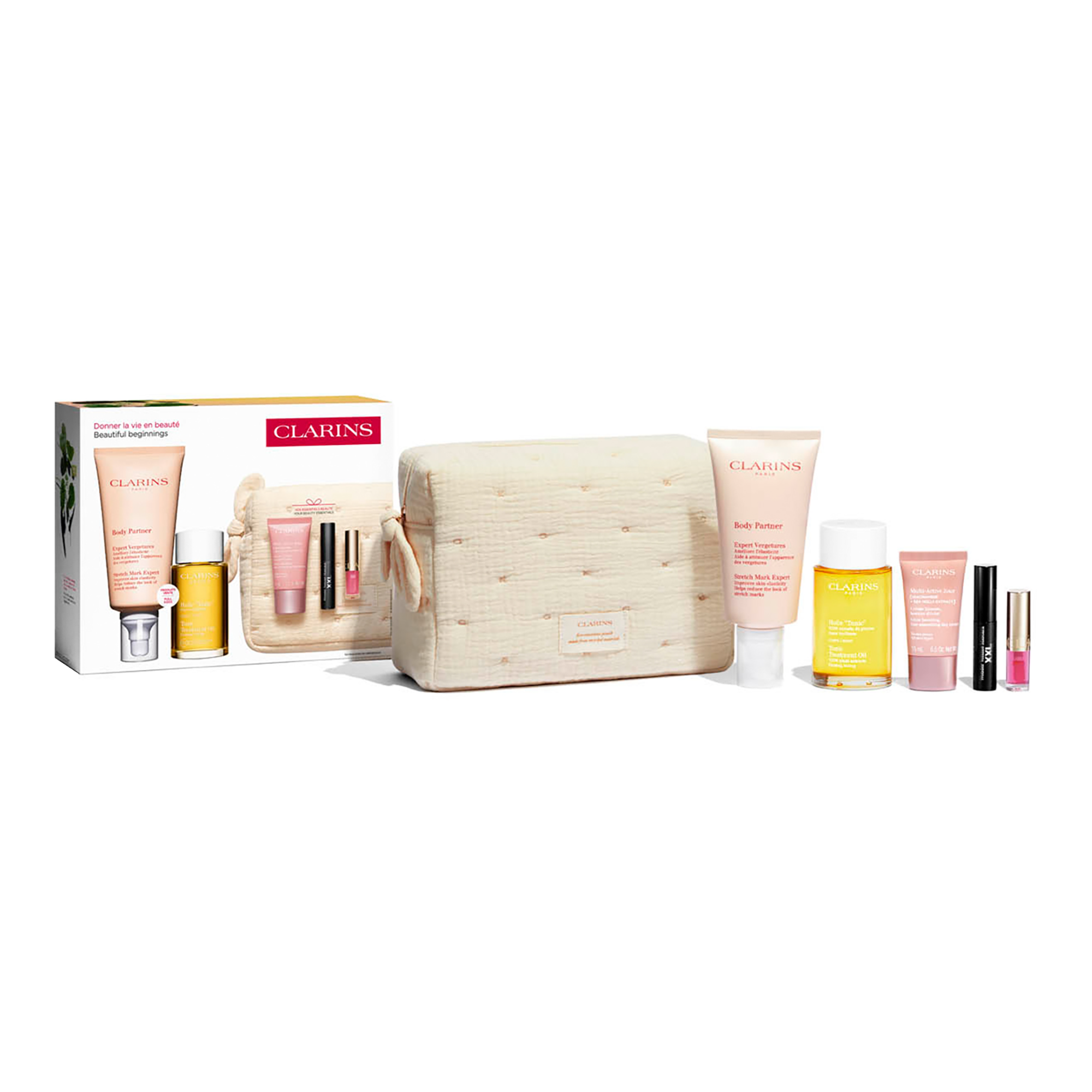Clarins Beautiful Beginnings Maternity Collection