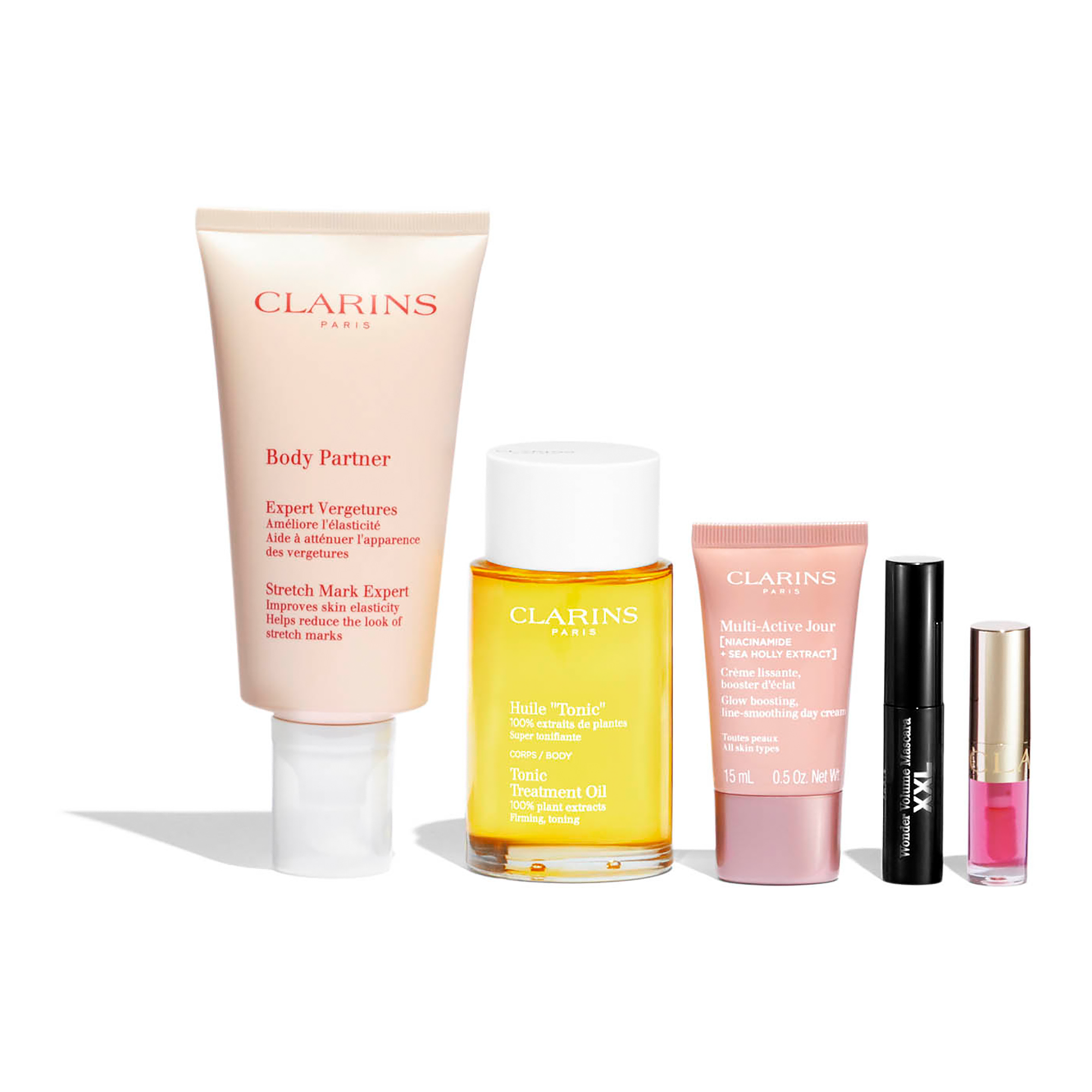 Clarins Beautiful Beginnings Maternity Collection