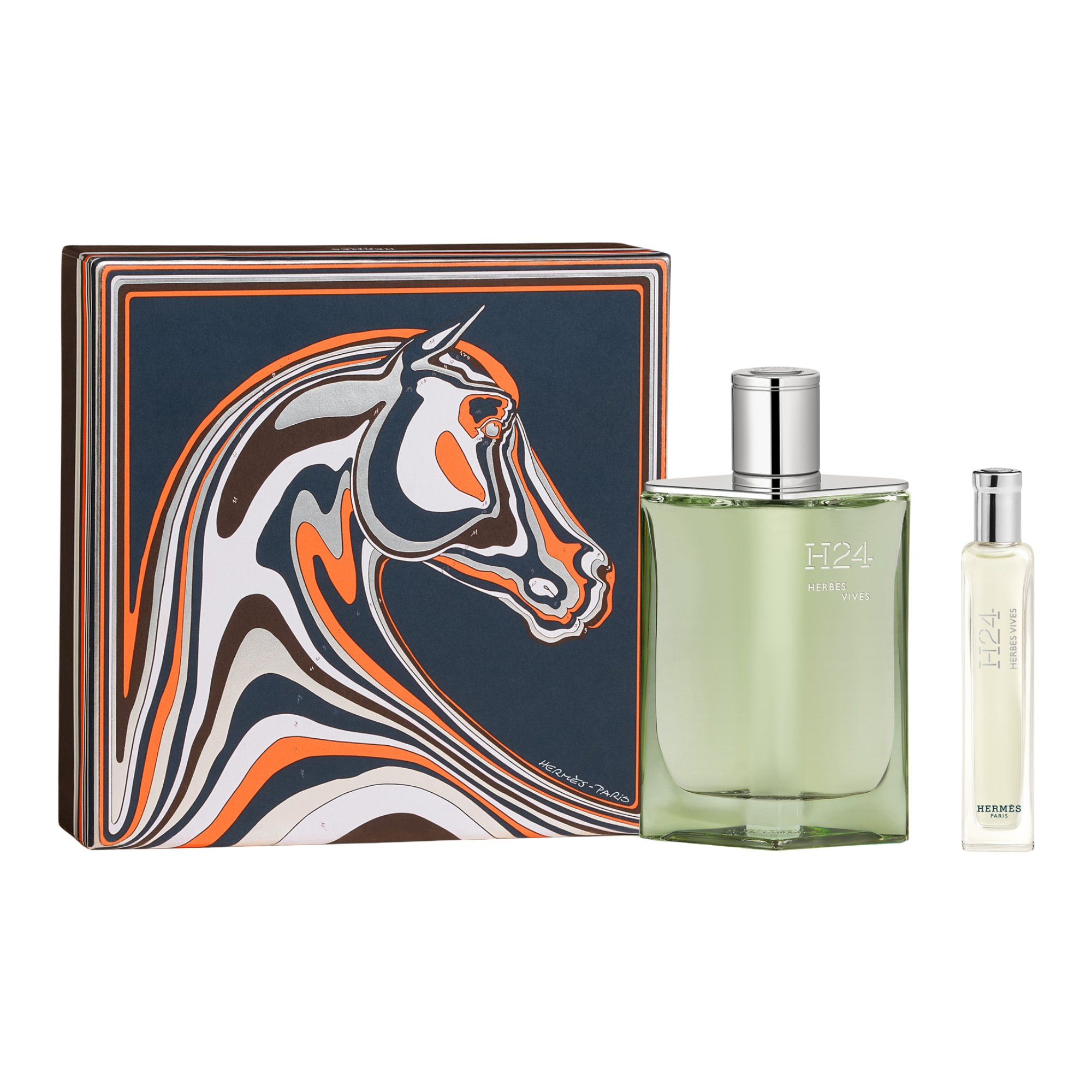 HERMÈS H24 Herbes Vives EDP Father's Day Set (EDP 100ml + EDP 15ml)