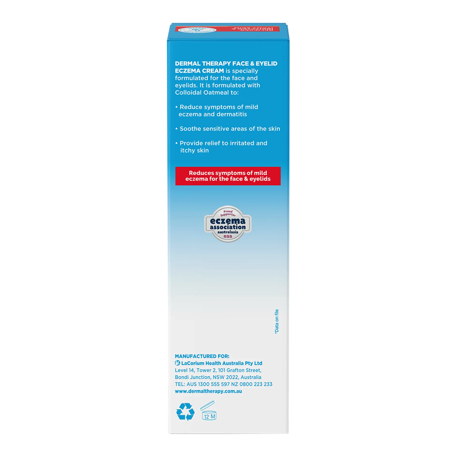 Dermal Therapy Face & Eyelid Eczema Cream