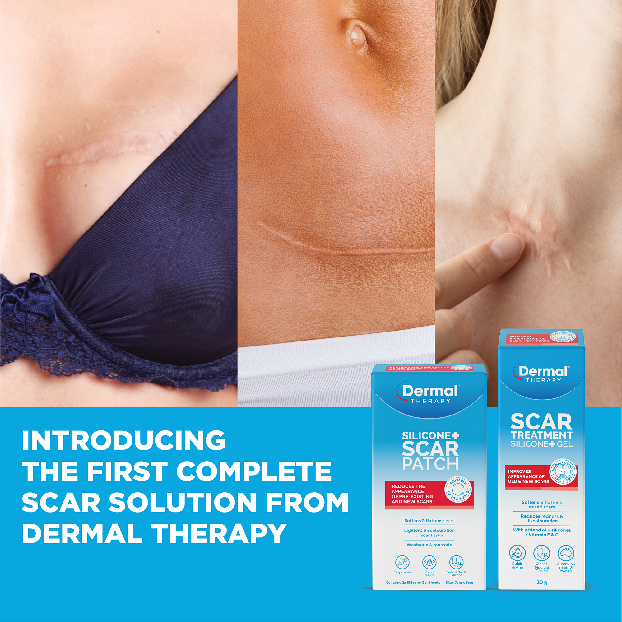 Dermal Therapy Scar Treatment Silicone+ Gel