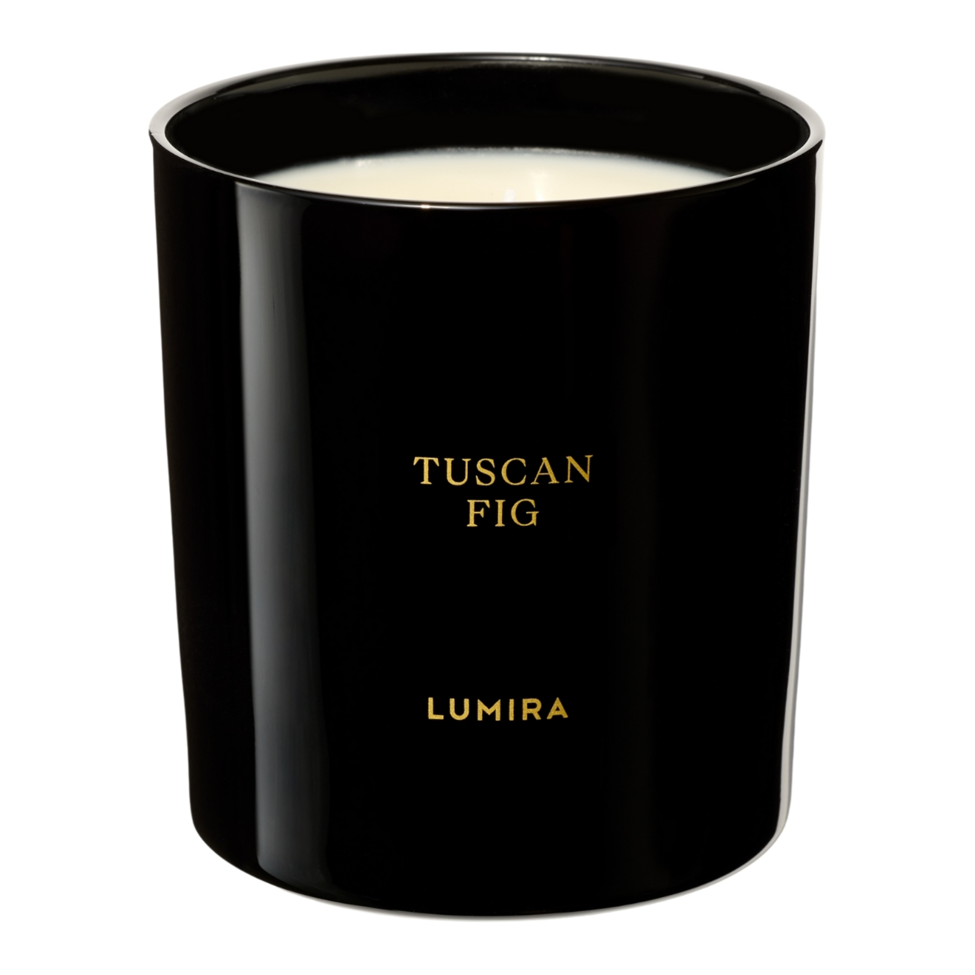 Lumira Glass Candle - Tuscan Fig Large