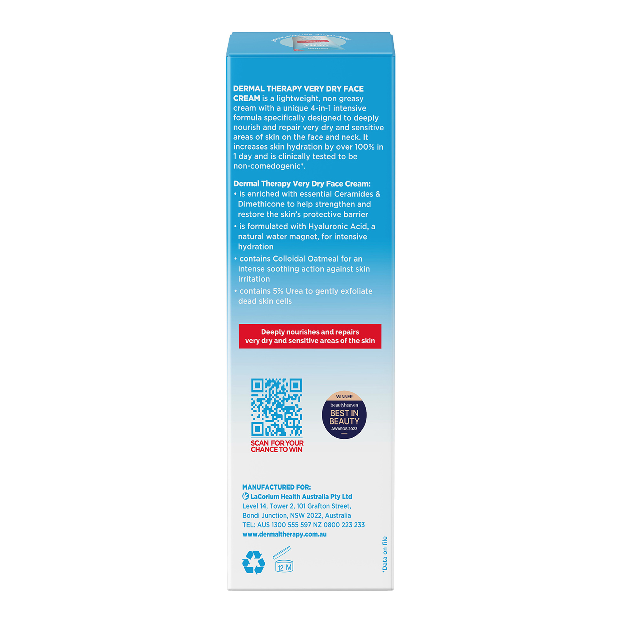 Dermal Therapy Very Dry Face Cream