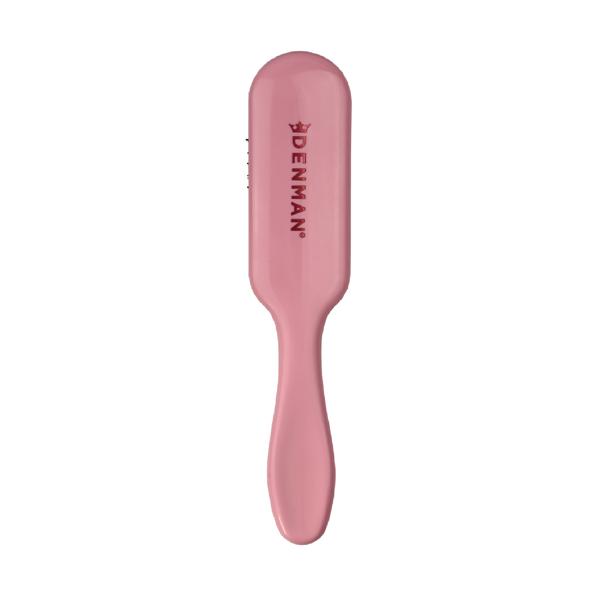 Denman D90 Pastel Pink Tangle Tamer Ultra Mini Brush