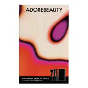 Adore Beauty Mini Makeup Brush Kit 4-Piece LIMITED EDITION
