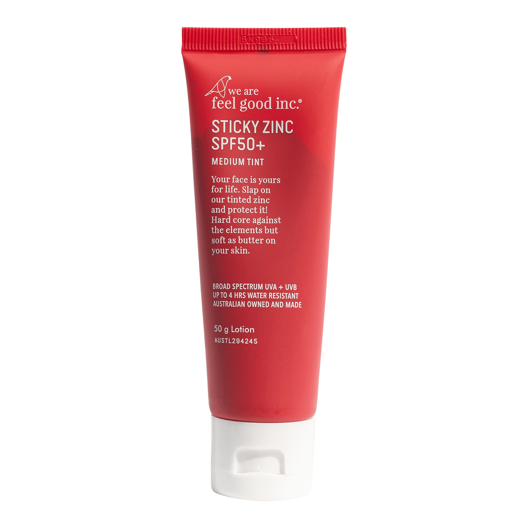 Sticky Zinc SPF50+ Medium Tint