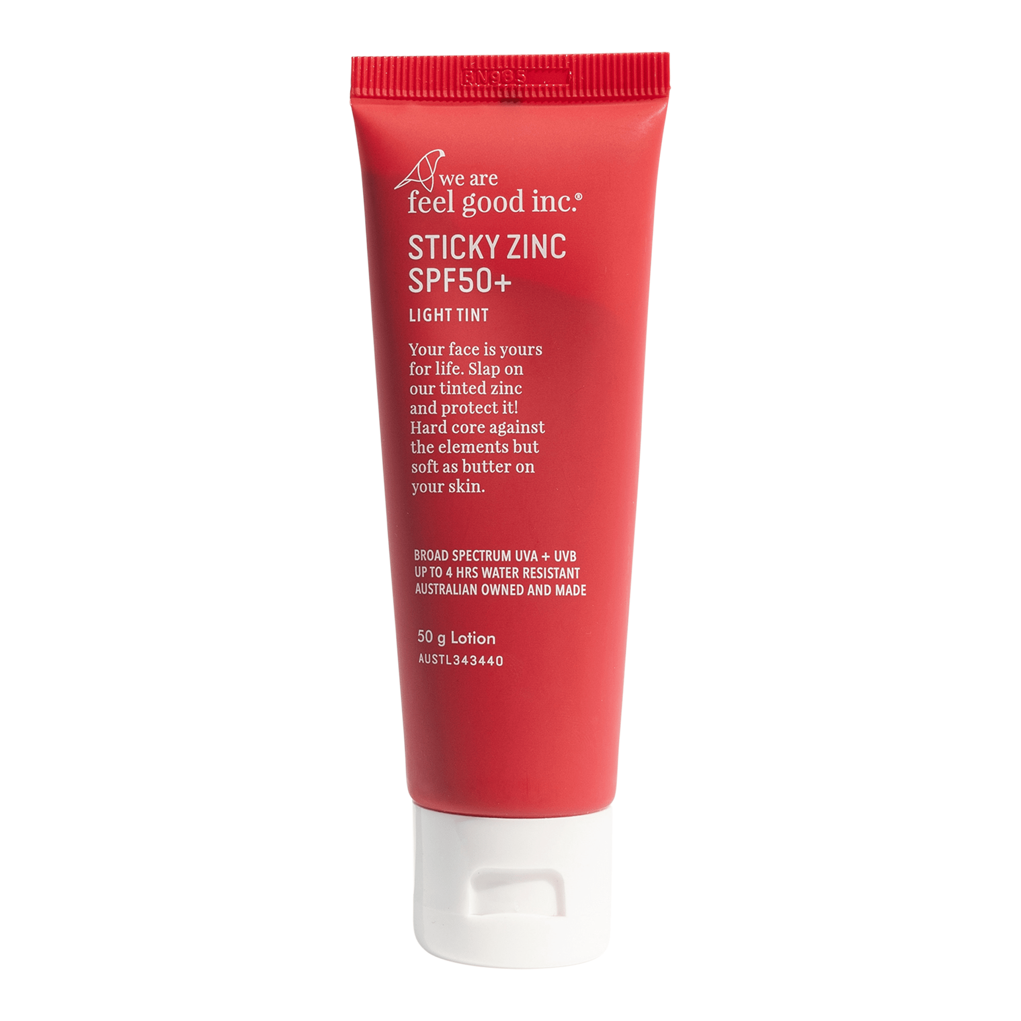 Sticky Zinc SPF50+ Light Tint
