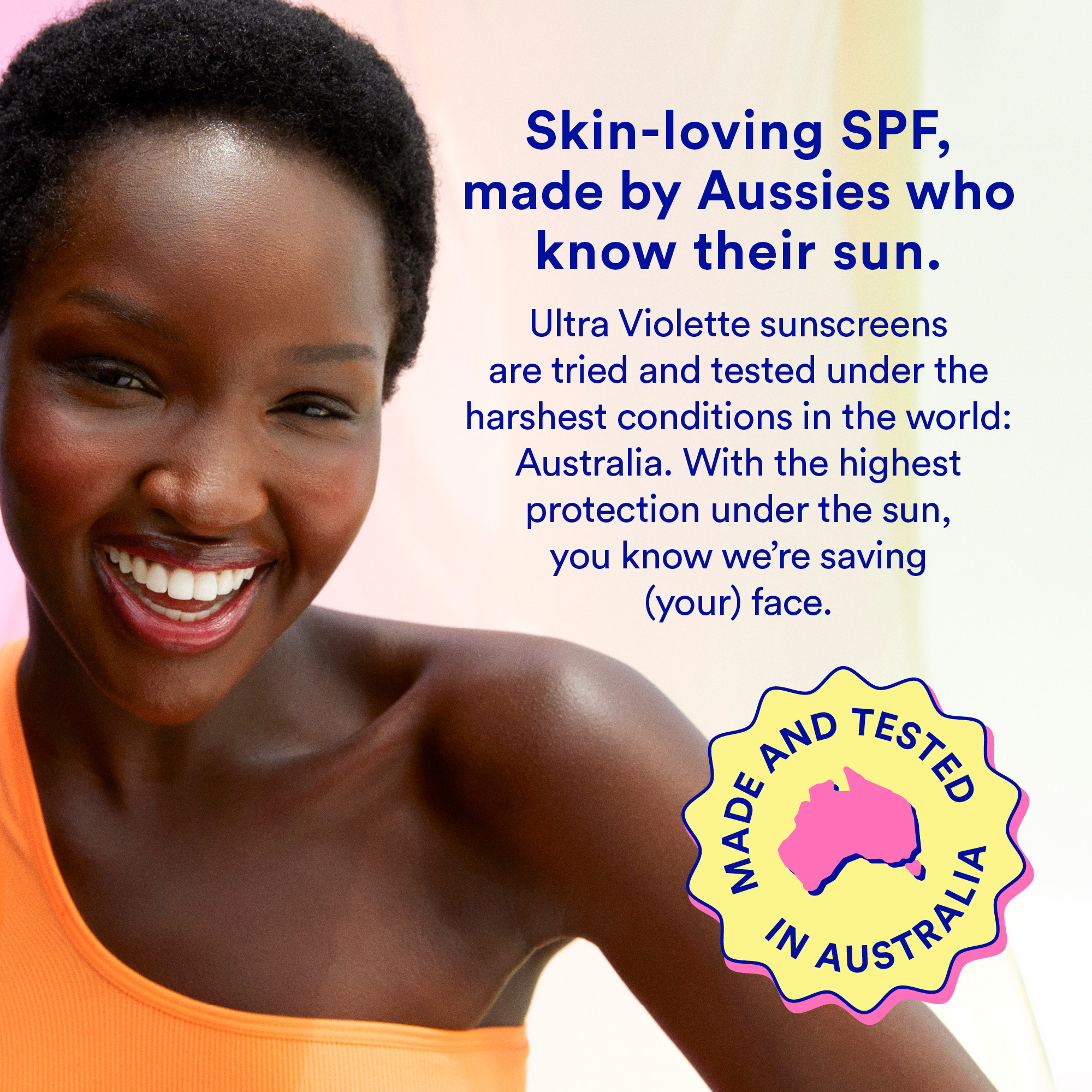 Ultra Violette Vibrant Screen SPF 50 Active Facial SKINSCREEN 75ml