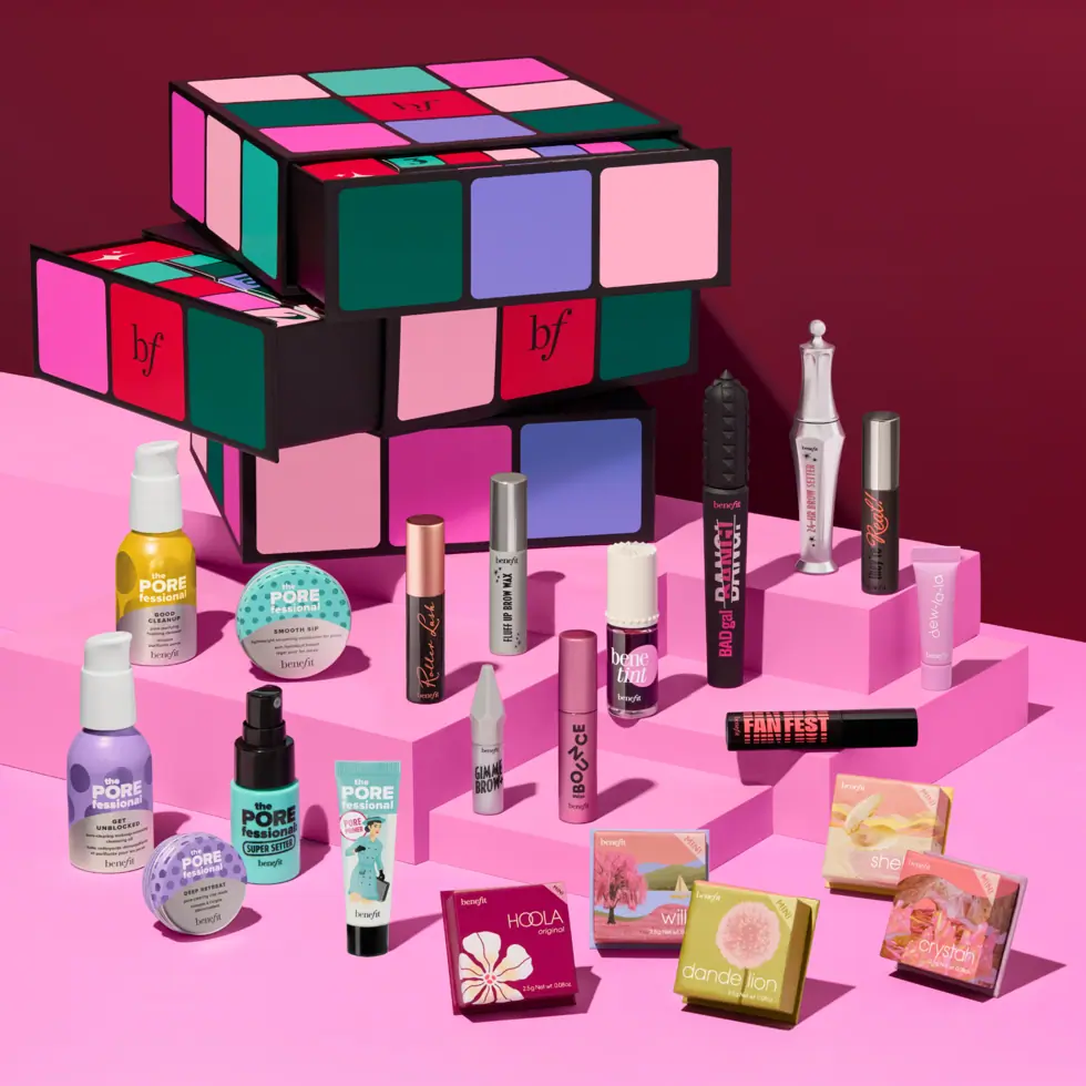 Benefit Cosmetics Glam Cube Advent Calendar
