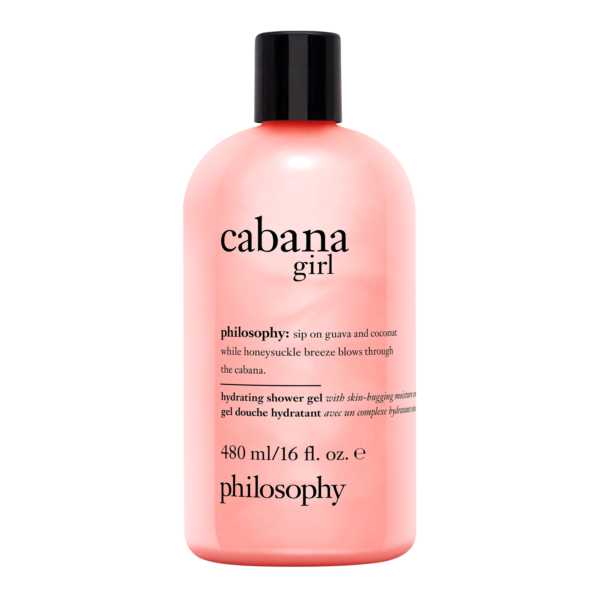 philosophy hydrating shower gel cabana girl 480ml