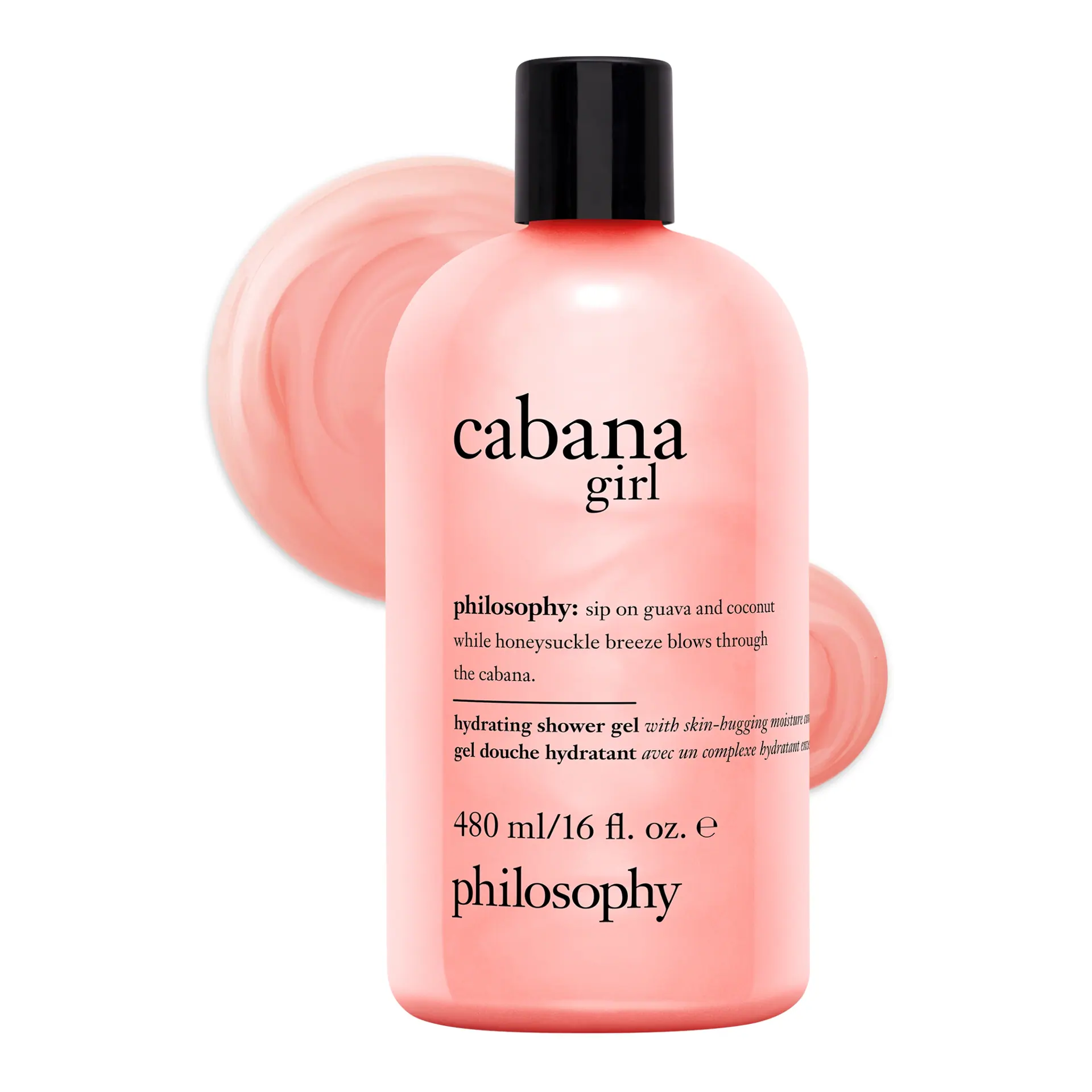 philosophy hydrating shower gel cabana girl 480ml