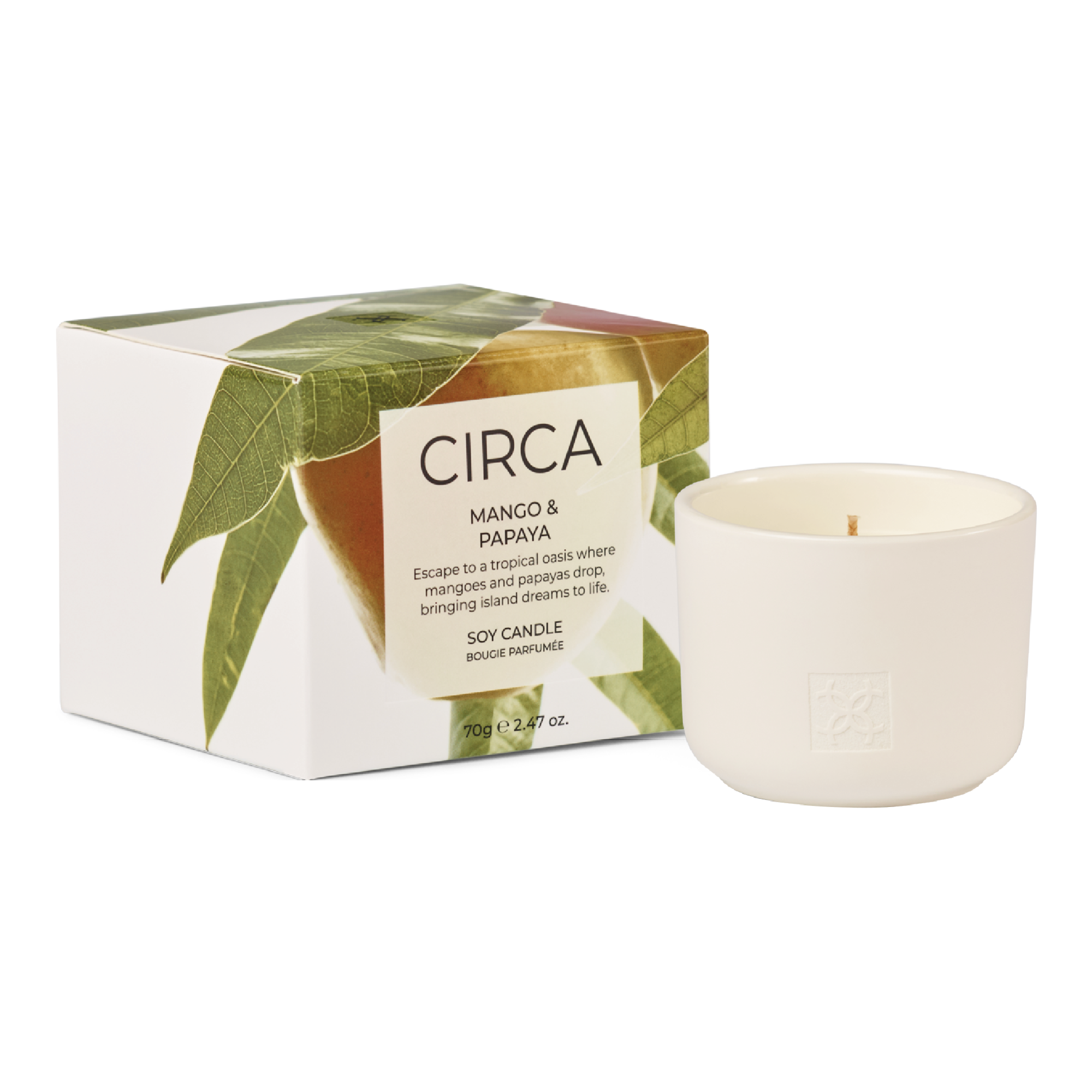 CIRCA 70g Candle - Mango & Papaya