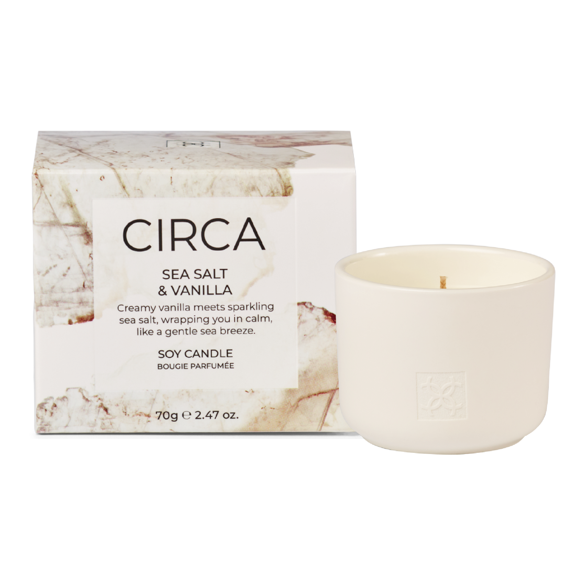 CIRCA 70g Candle - Sea Salt & Vanilla
