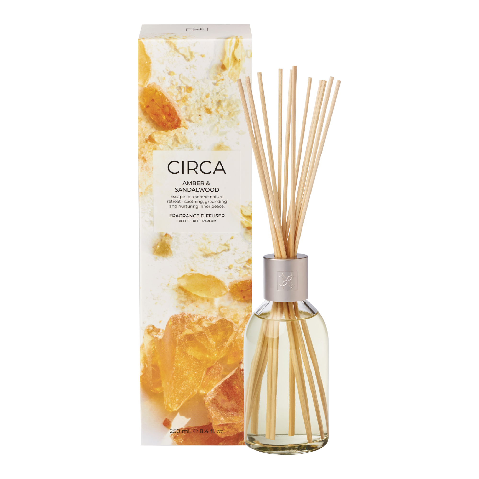 CIRCA 250ml Diffuser - Amber & Sandalwood