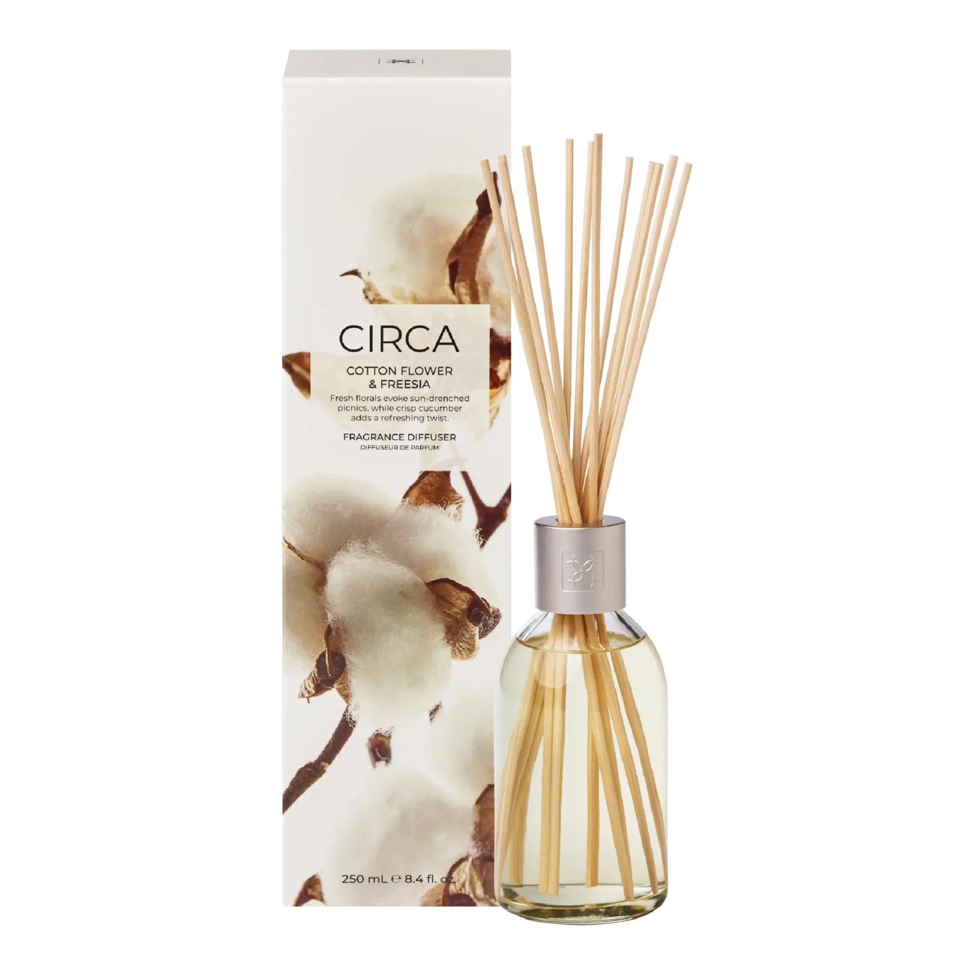 CIRCA 250ml Diffuser - Cotton Flower & Freesia