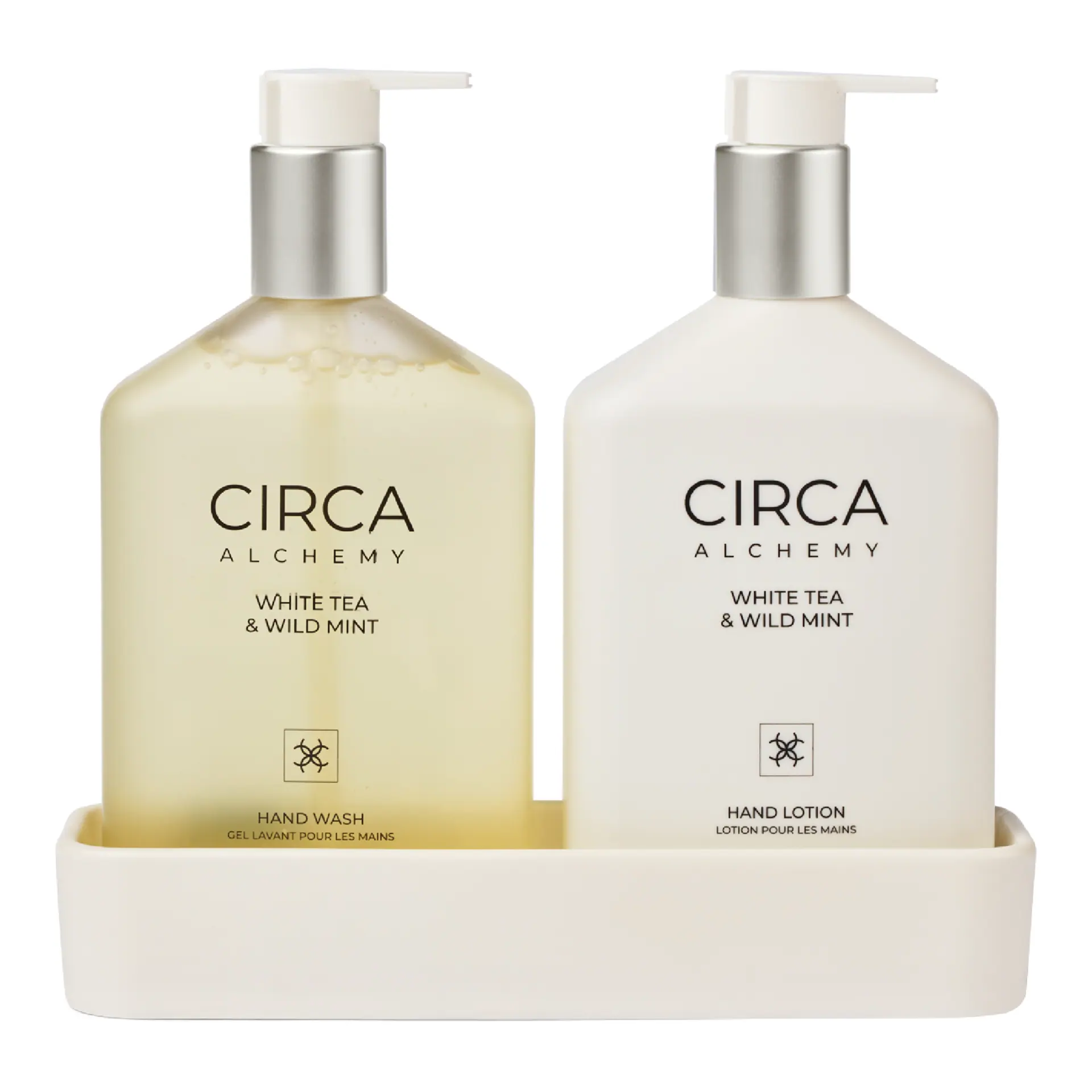 CIRCA 900ml Hand Care Duo - Alchemy - White Tea & Wild Mint