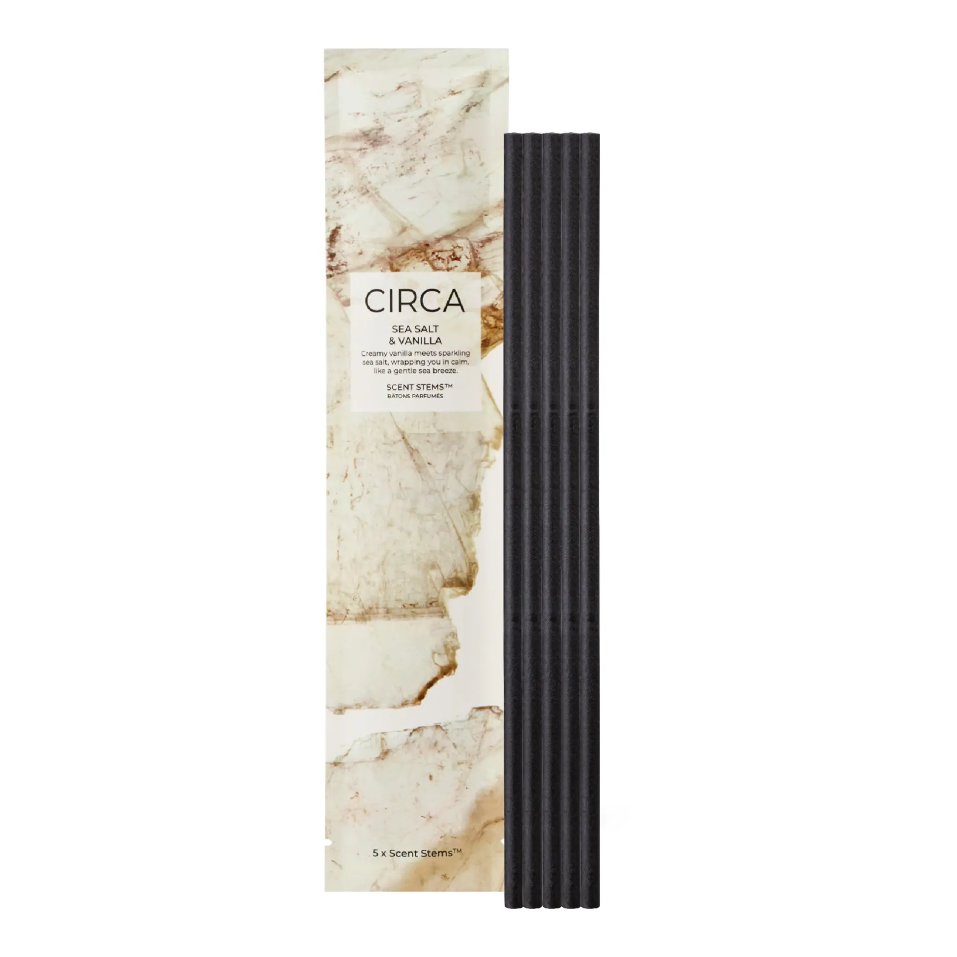 CIRCA 5 Replacement Scent Stems - Sea Salt & Vanilla