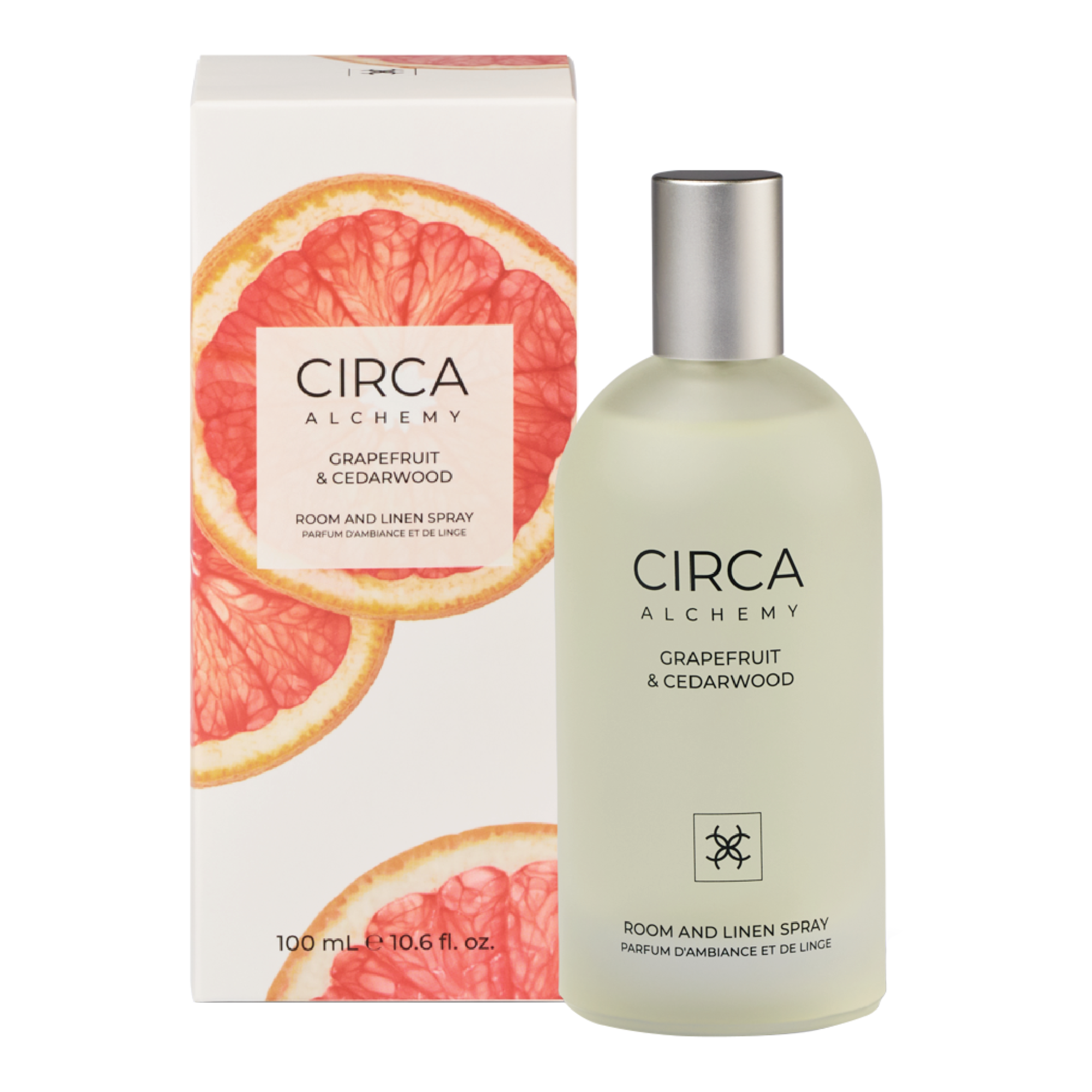 CIRCA 100ml Room & Linen Spray - Alchemy - Grapefuit & Cedarwood