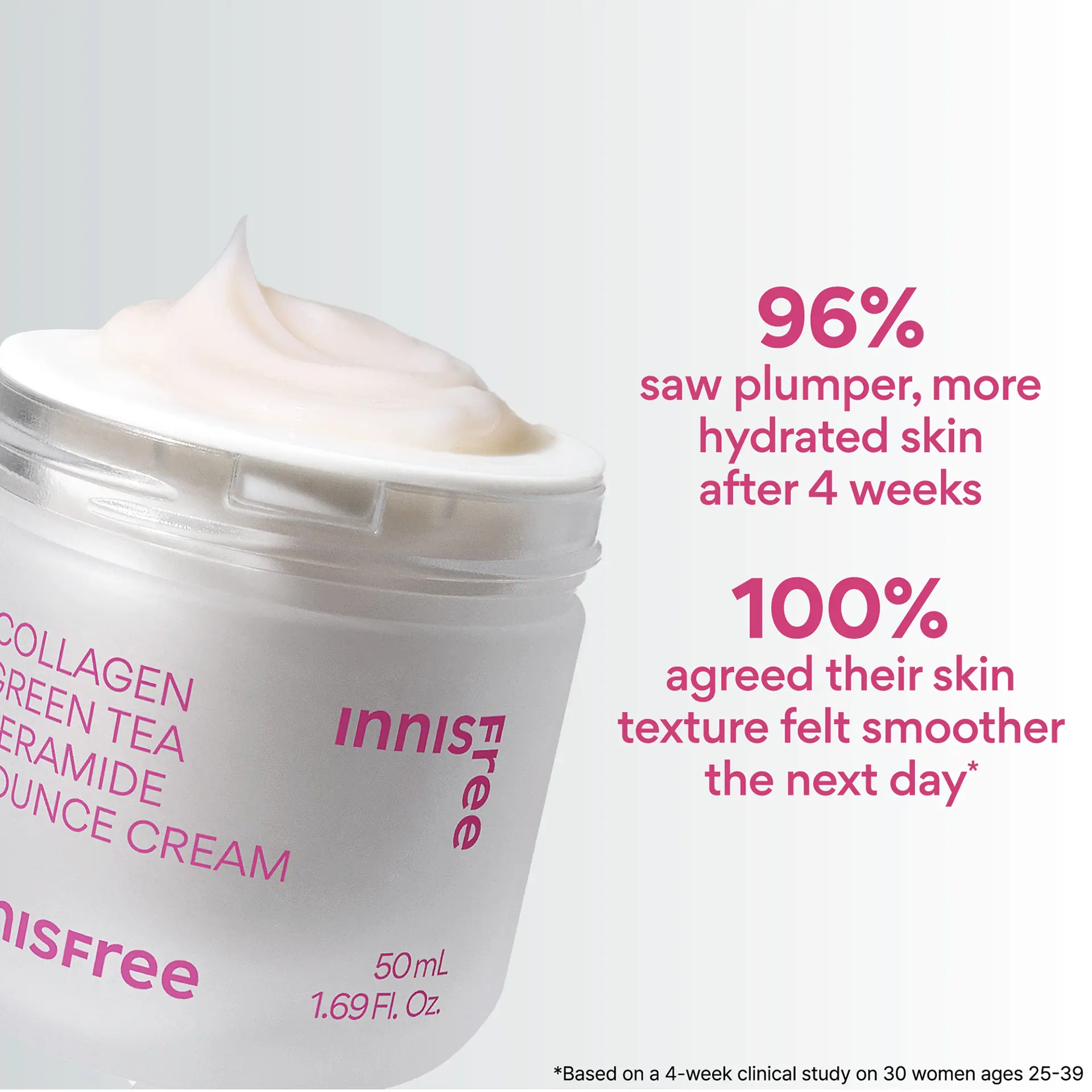 INNISFREE Collagen Green Tea Ceramide Bounce Cream Refill