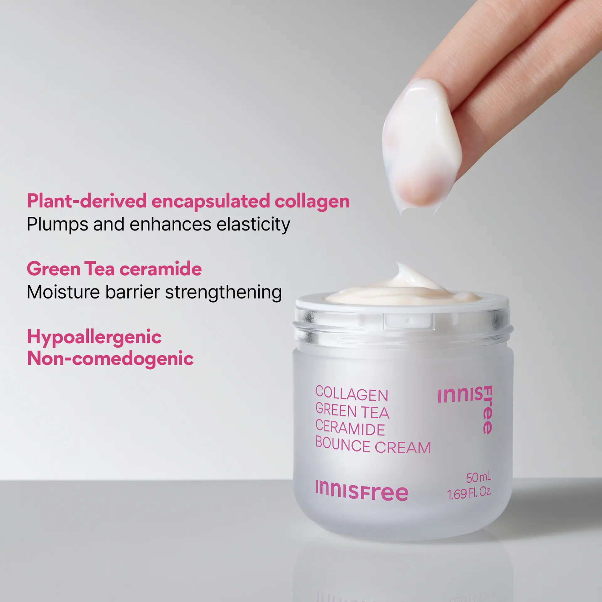INNISFREE Collagen Green Tea Ceramide Bounce Cream Refill