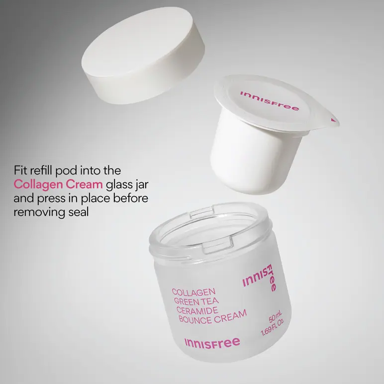 INNISFREE Collagen Green Tea Ceramide Bounce Cream Refill
