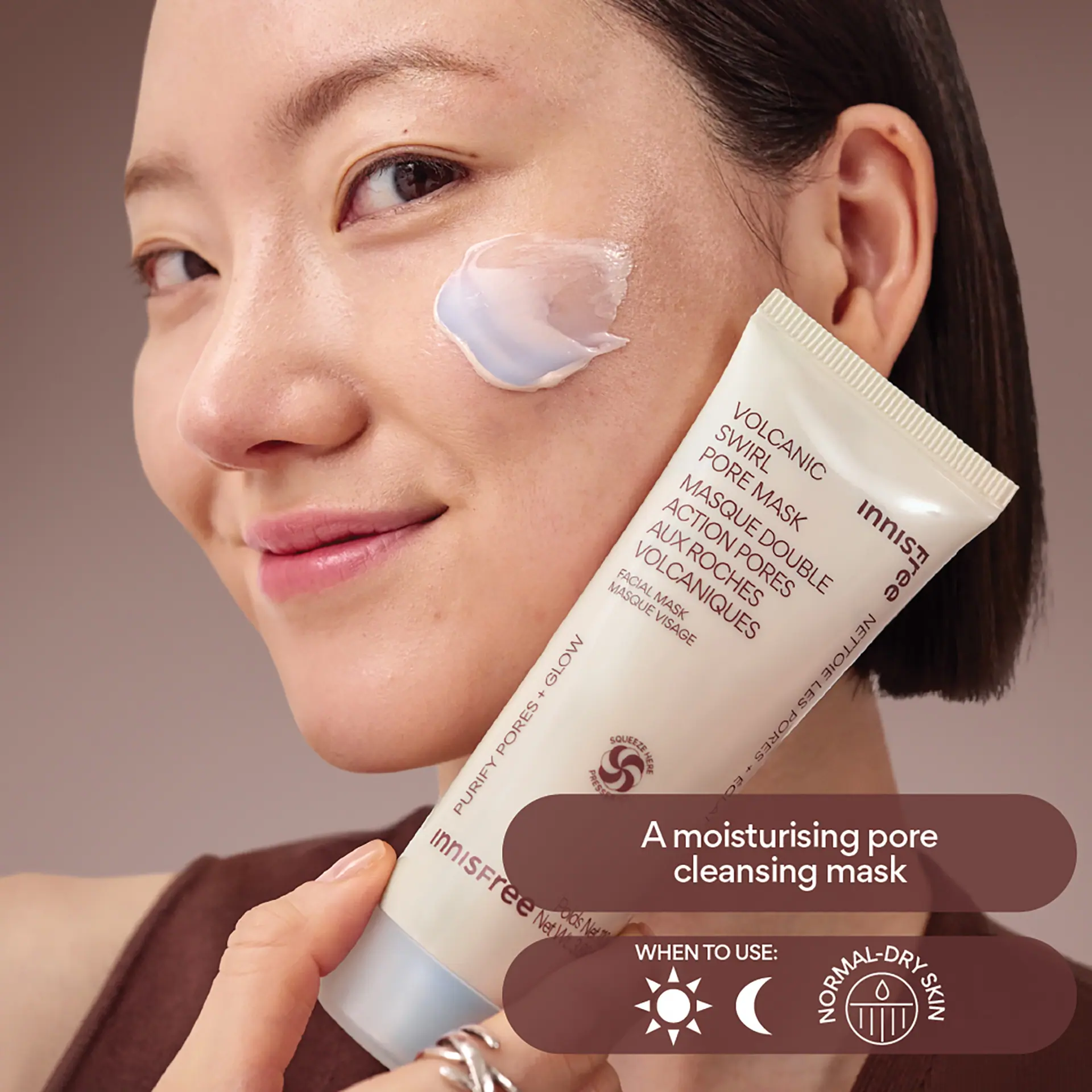 INNISFREE Volcanic Swirl Pore Mask