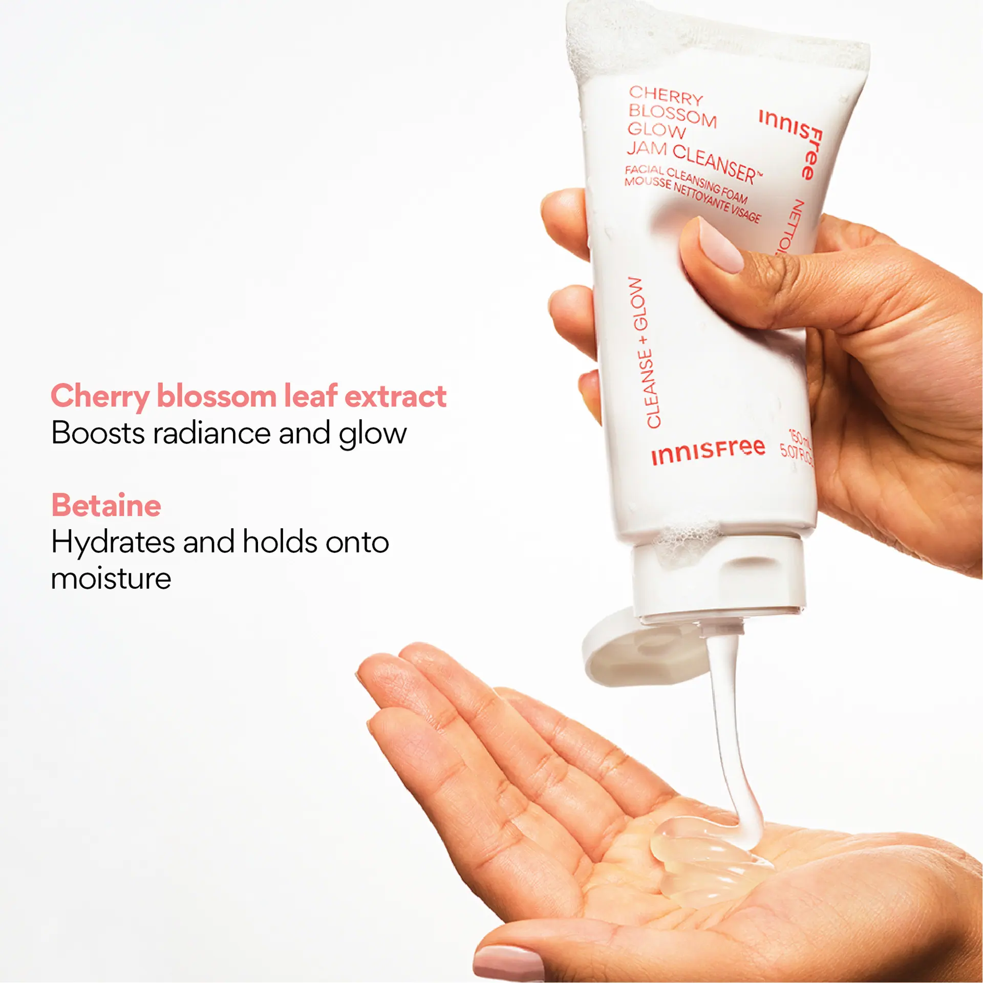 INNISFREE Cherry Blossom Glow Jam Cleanser 150ml